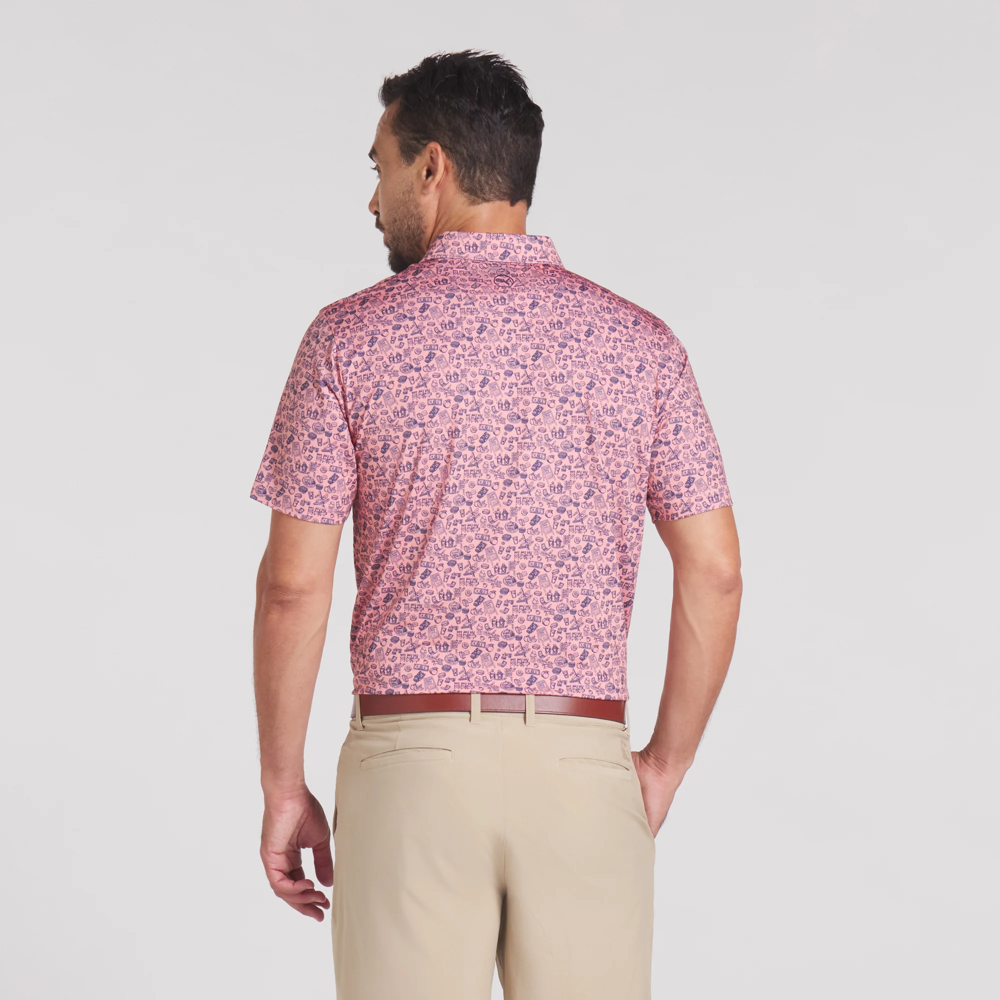 MATTR Peach Stand Golf Polo - Image 14