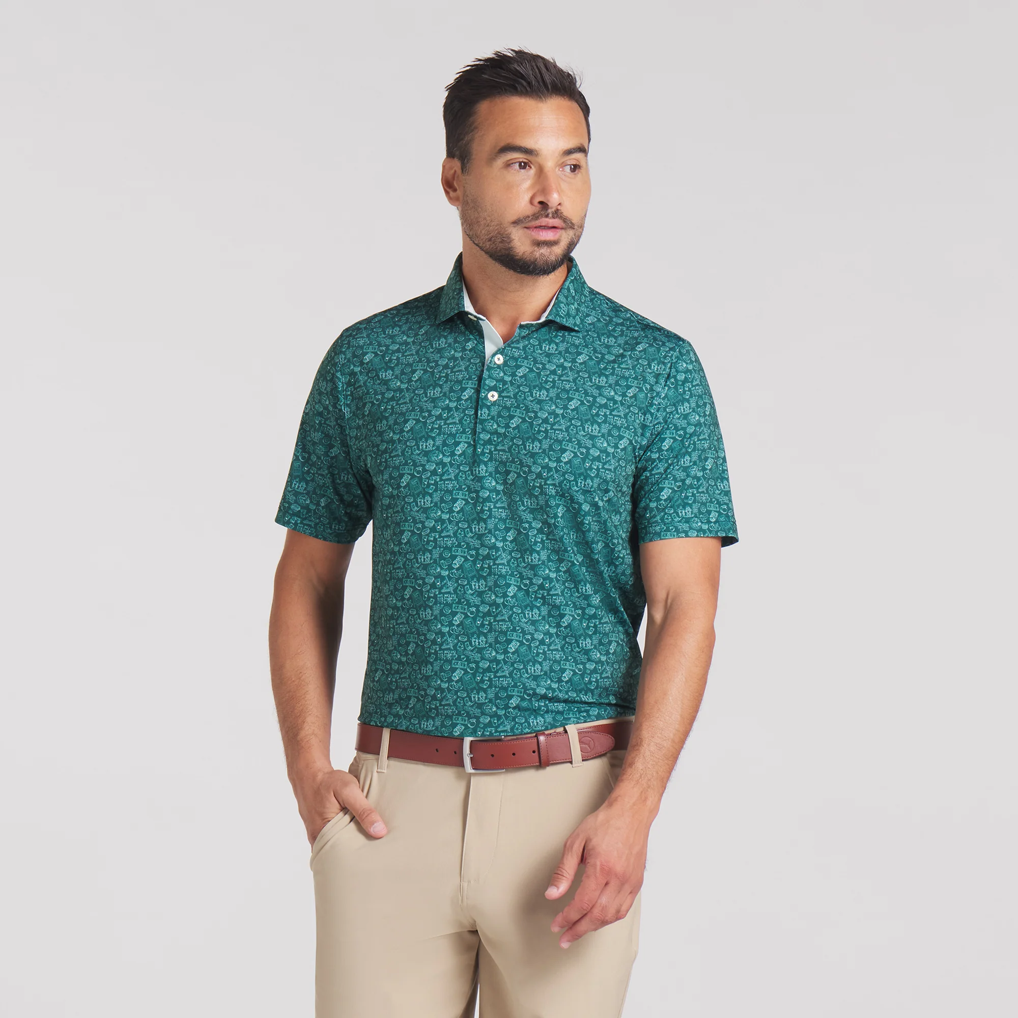 MATTR Peach Stand Golf Polo - Image 7
