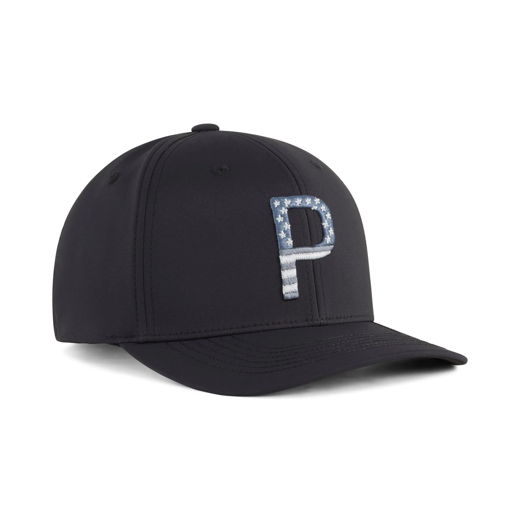 Pars & Stripes 6-Panel Golf Cap - Image 3