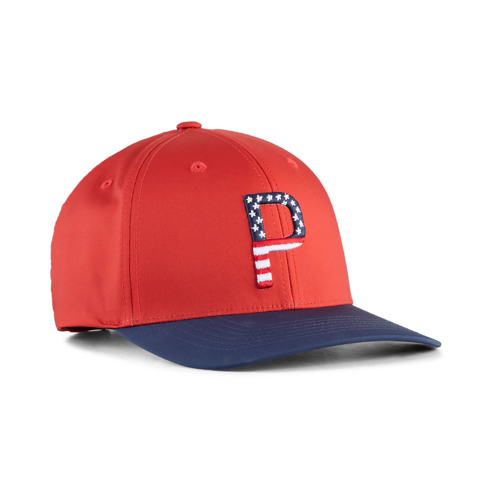 Pars & Stripes 6-Panel Golf Cap - Image 7