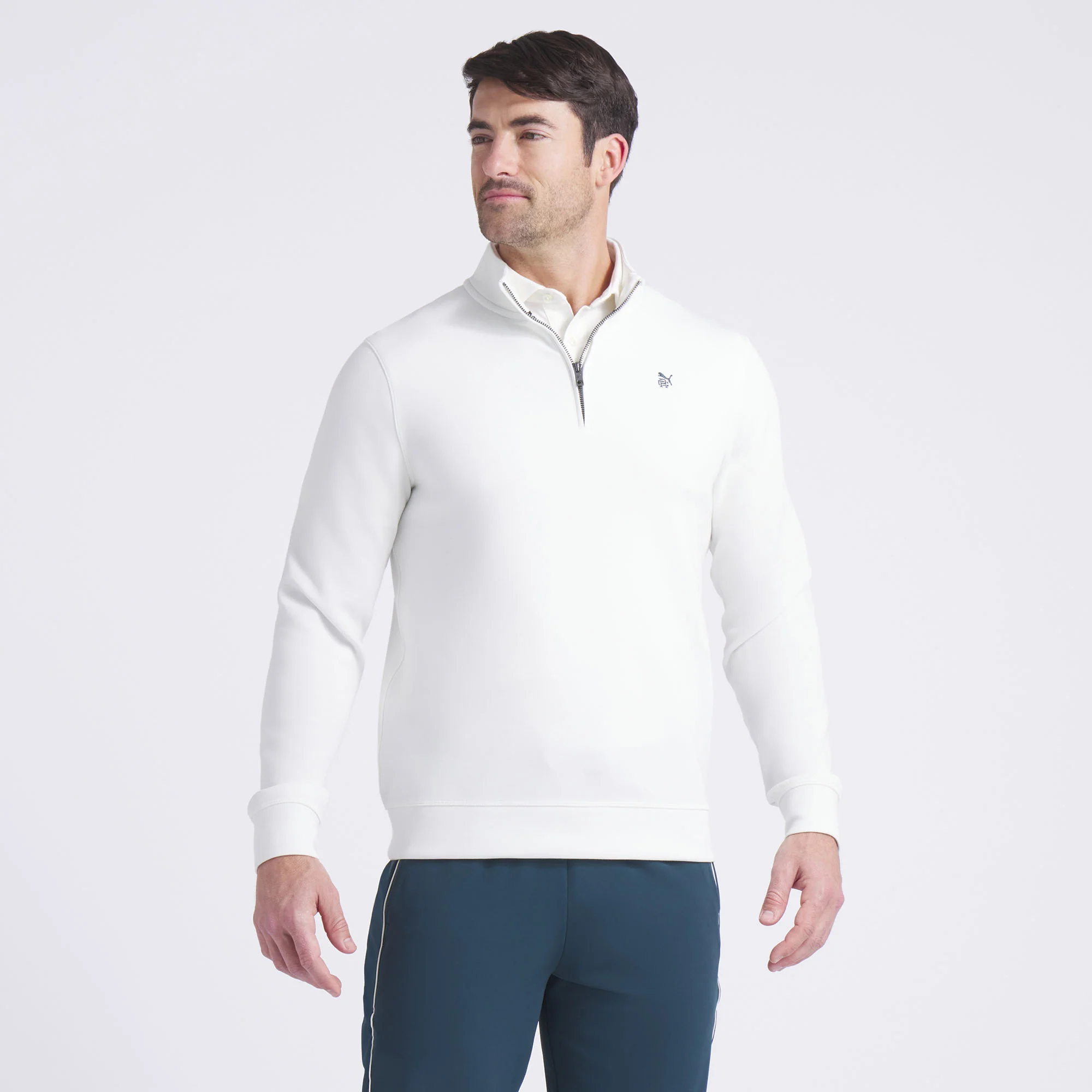 Reigning Champ CLOUDSPUN Fleece Golf 1/4 Zip - Image 7