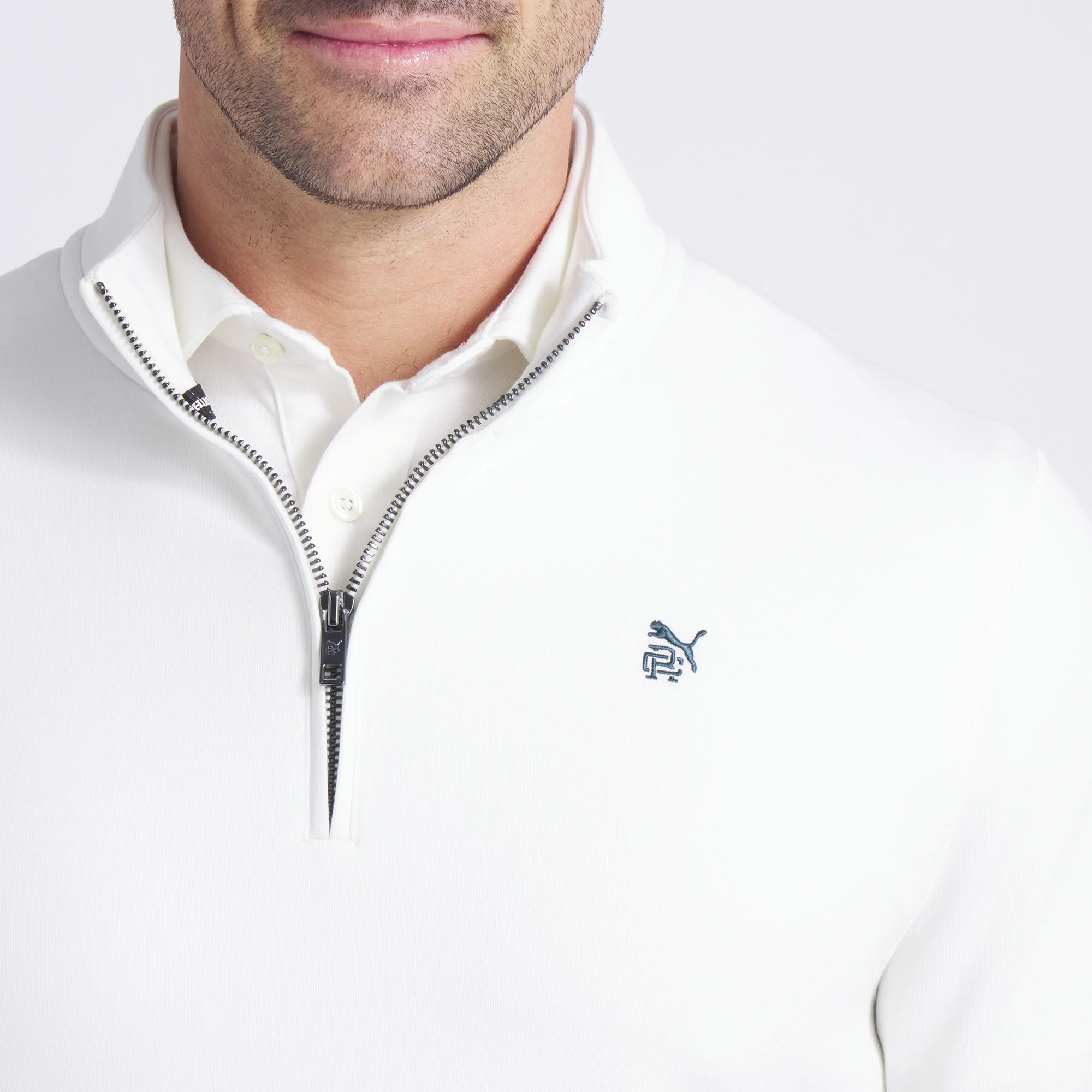 Reigning Champ CLOUDSPUN Fleece Golf 1/4 Zip - Image 9