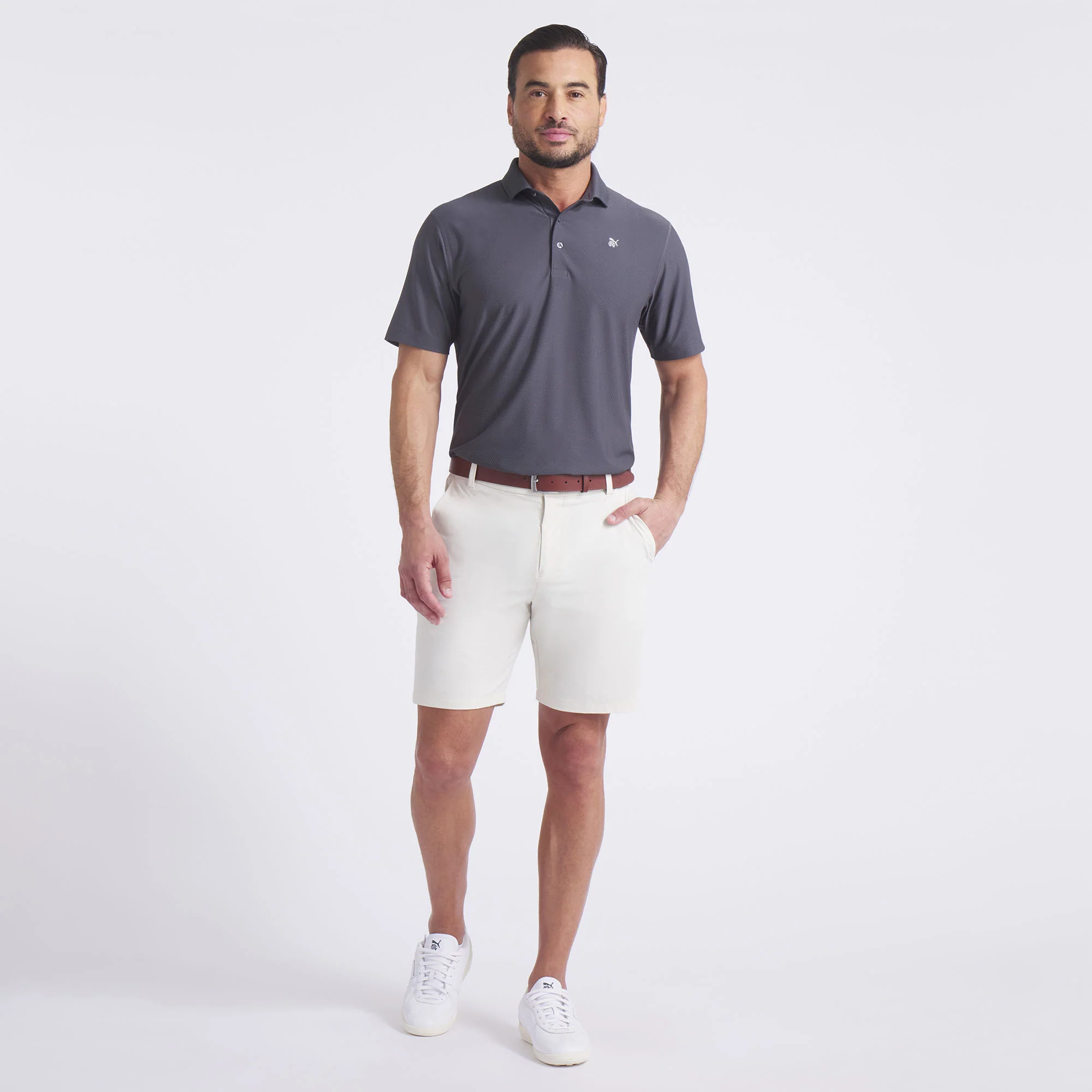 Reigning Champ MATTR Jacquard Golf Polo - Image 4
