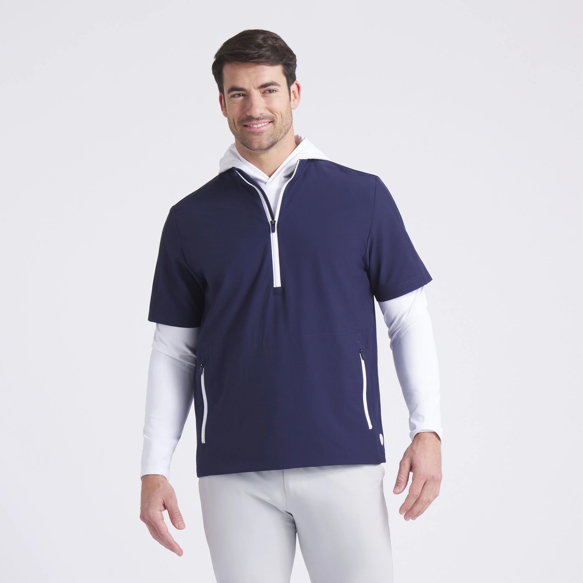 Ripguard Short Sleeve Pullover Golf Jacket - Image 7