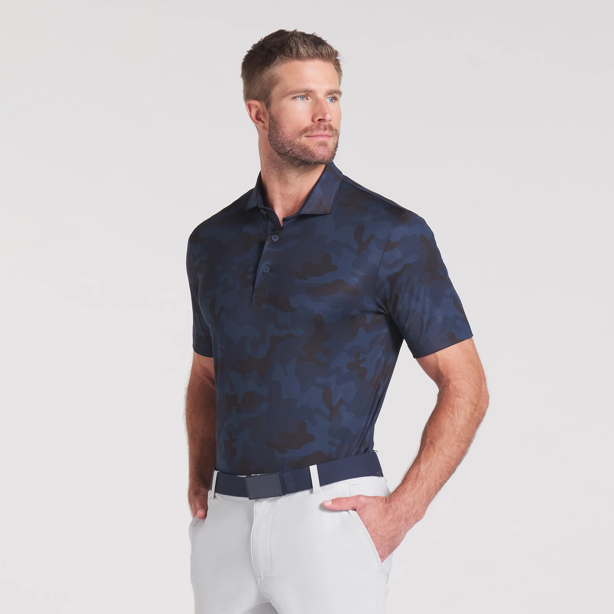 Volition Camo Golf Polo - Image 7