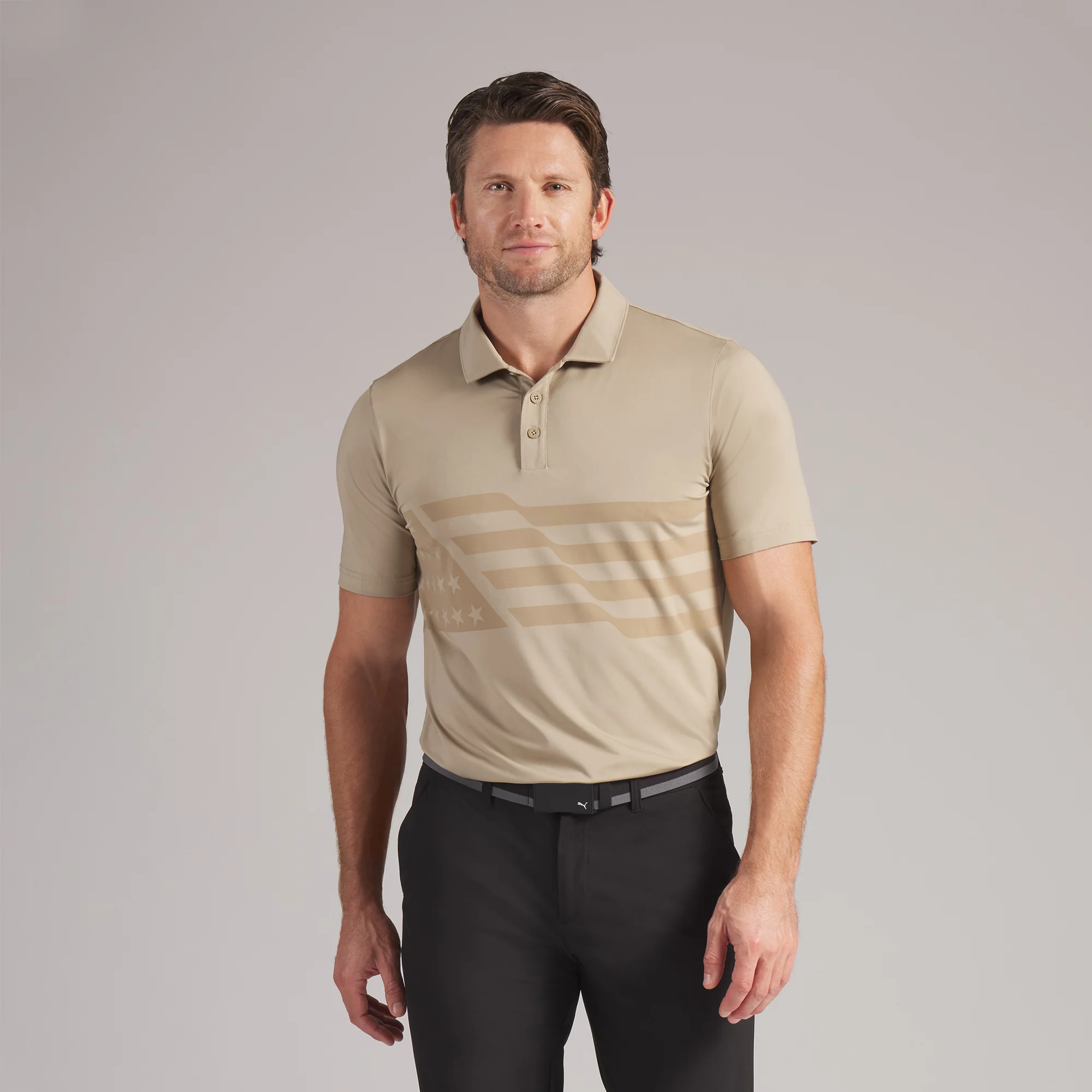 Volition Flag Golf Polo