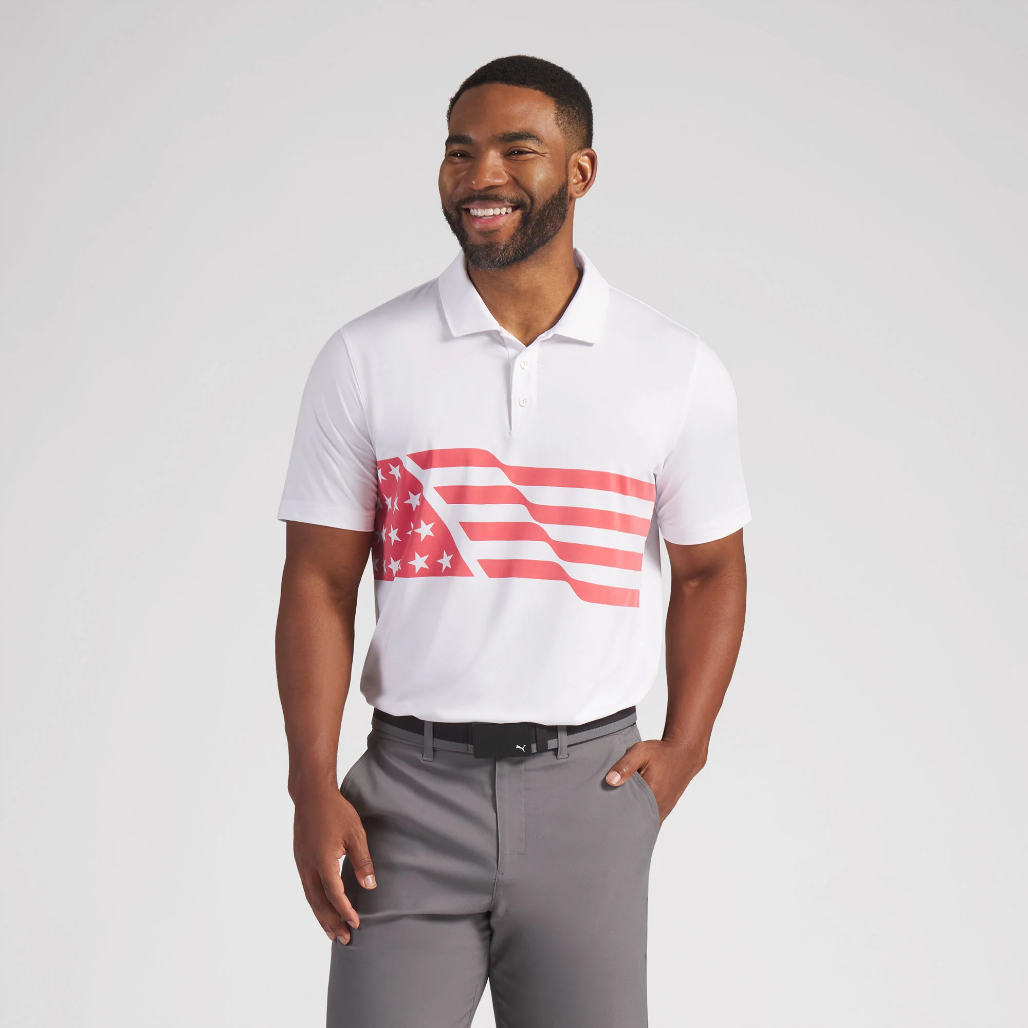 Volition Flag Golf Polo - Image 7