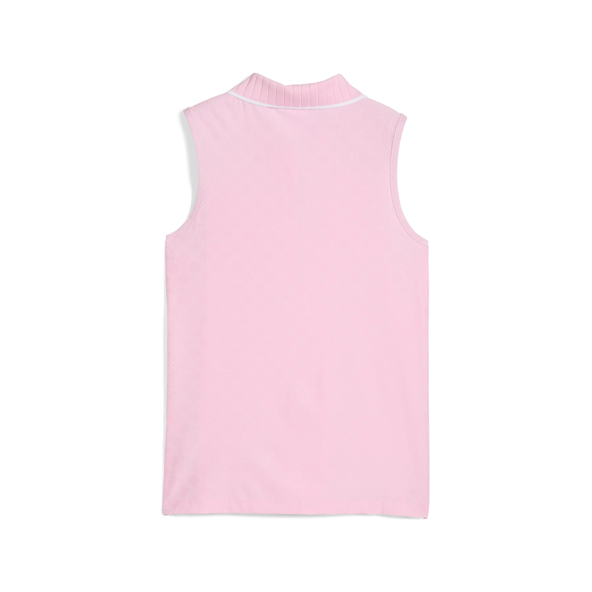 Women's AP Jacquard Sleeveless Golf Polo - Image 18