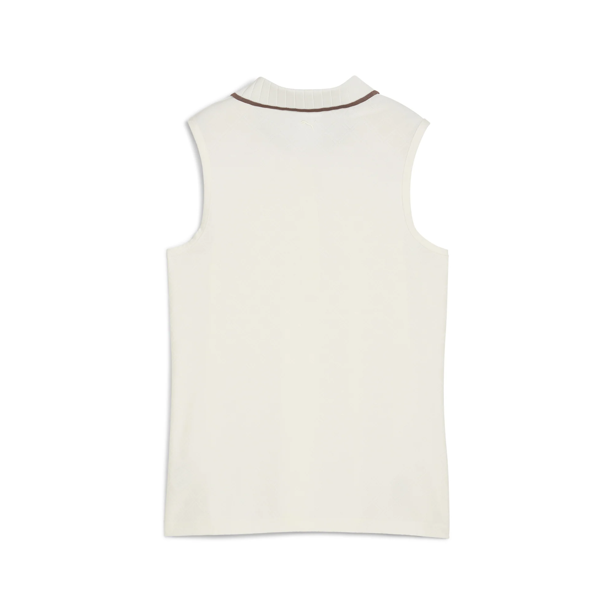 Women's AP Jacquard Sleeveless Golf Polo - Image 6