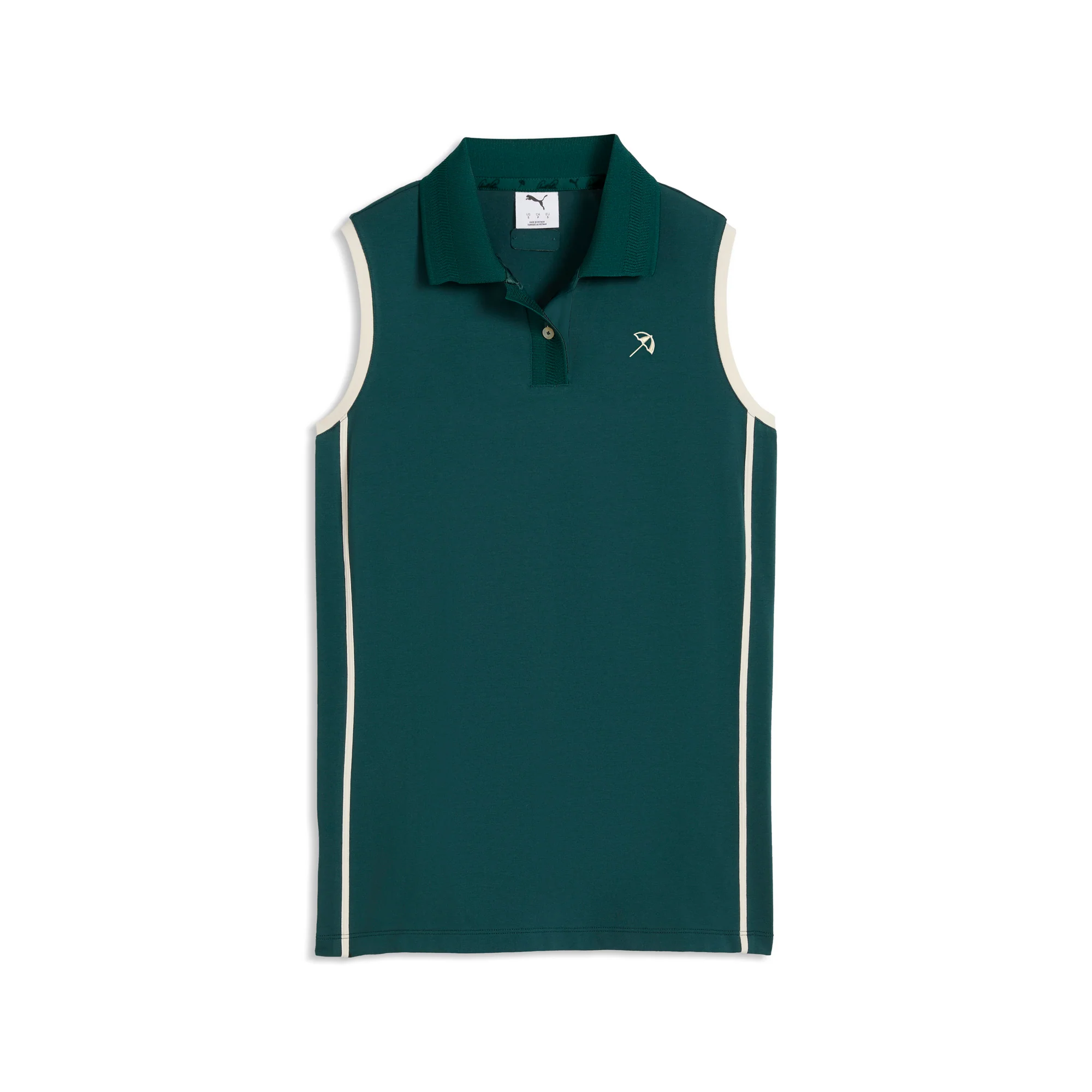 Women's AP Modalon Piped Sleeveless Golf Polo - Image 12