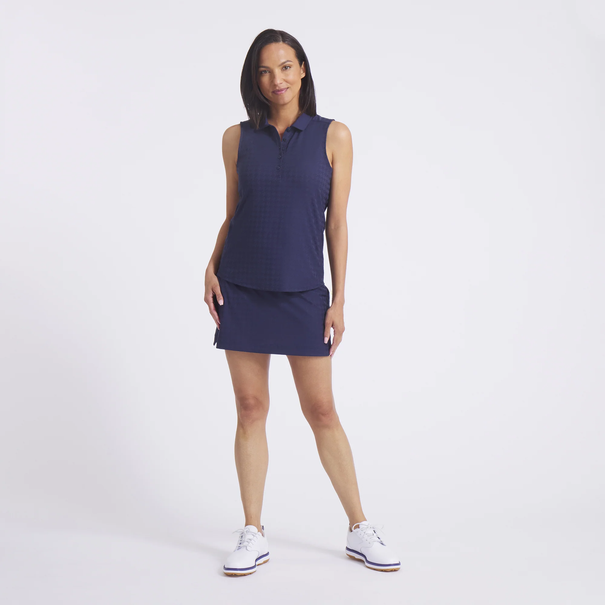 Women's Blake Houndstooth Golf Skirt - Image 2