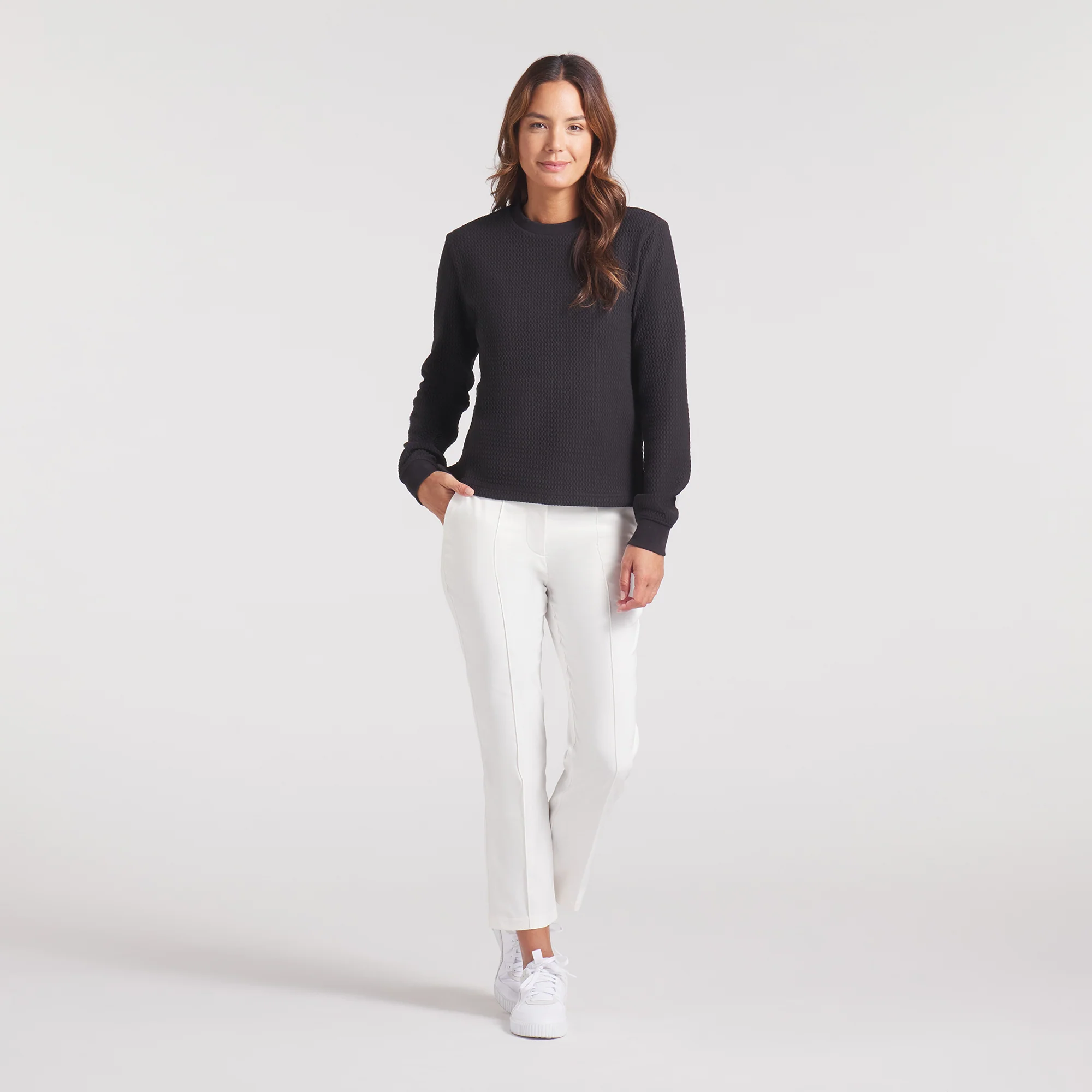 Women's Boulder Crew Golf Sweater - Image 10