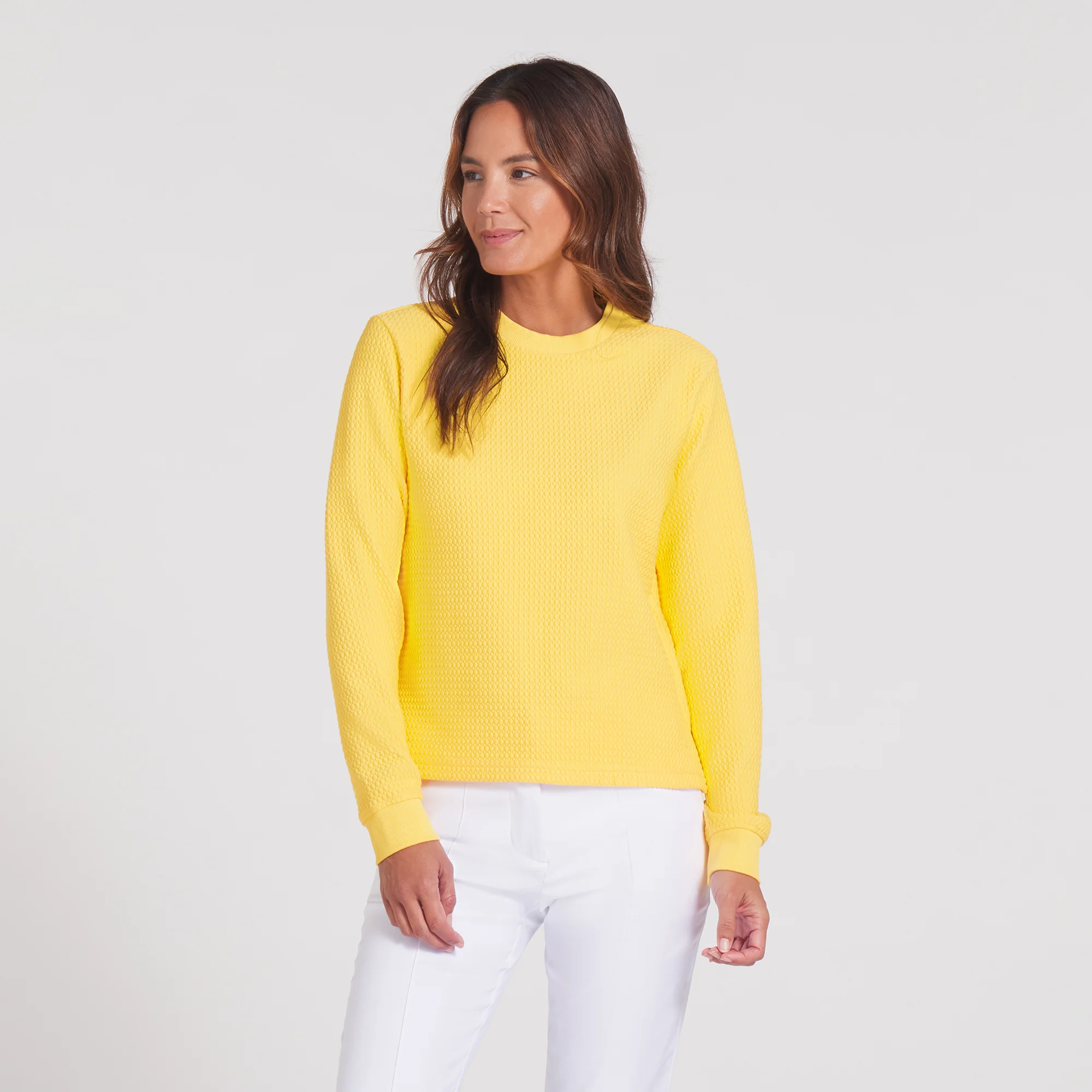 Women's Boulder Crew Golf Sweater - Image 12