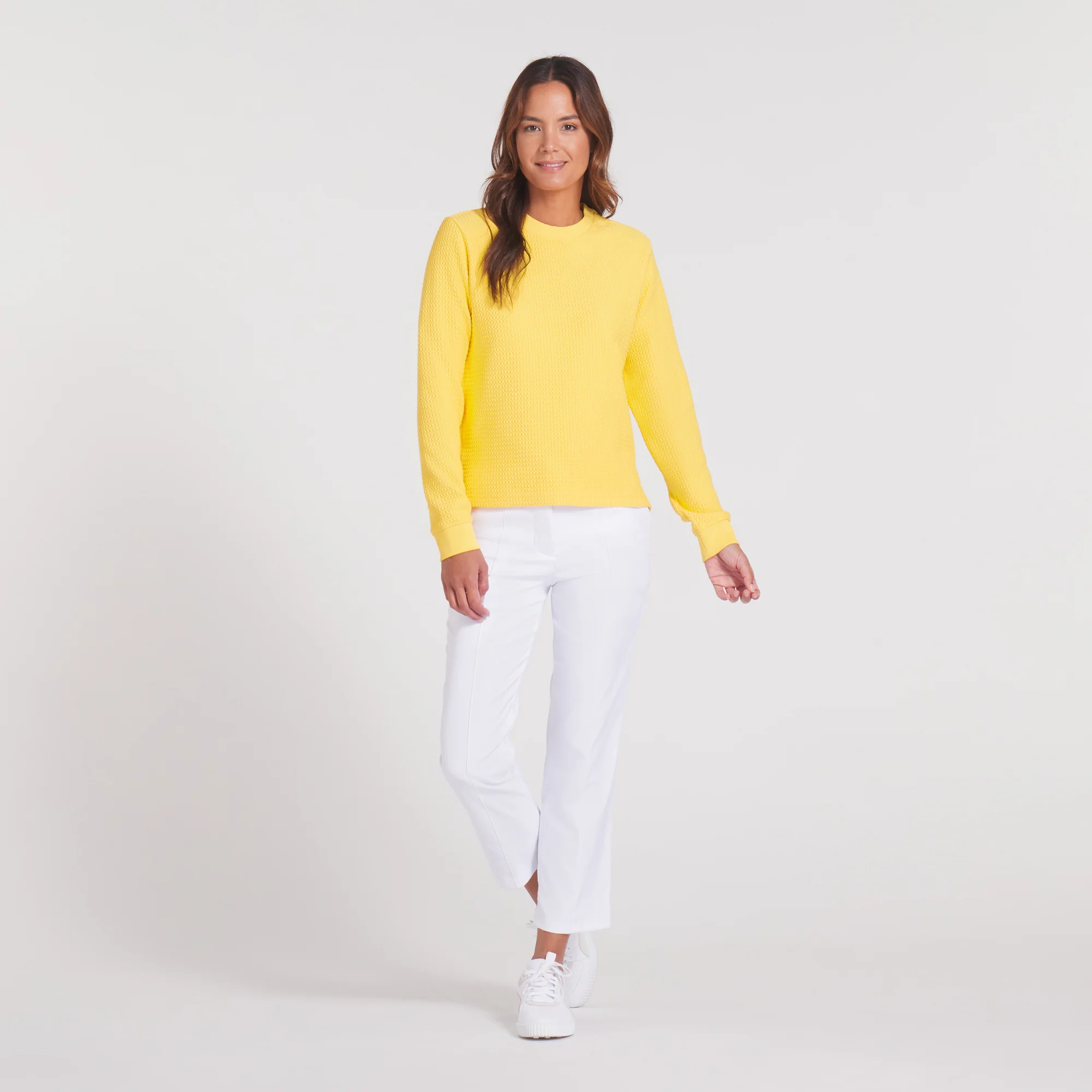 Women's Boulder Crew Golf Sweater - Image 13