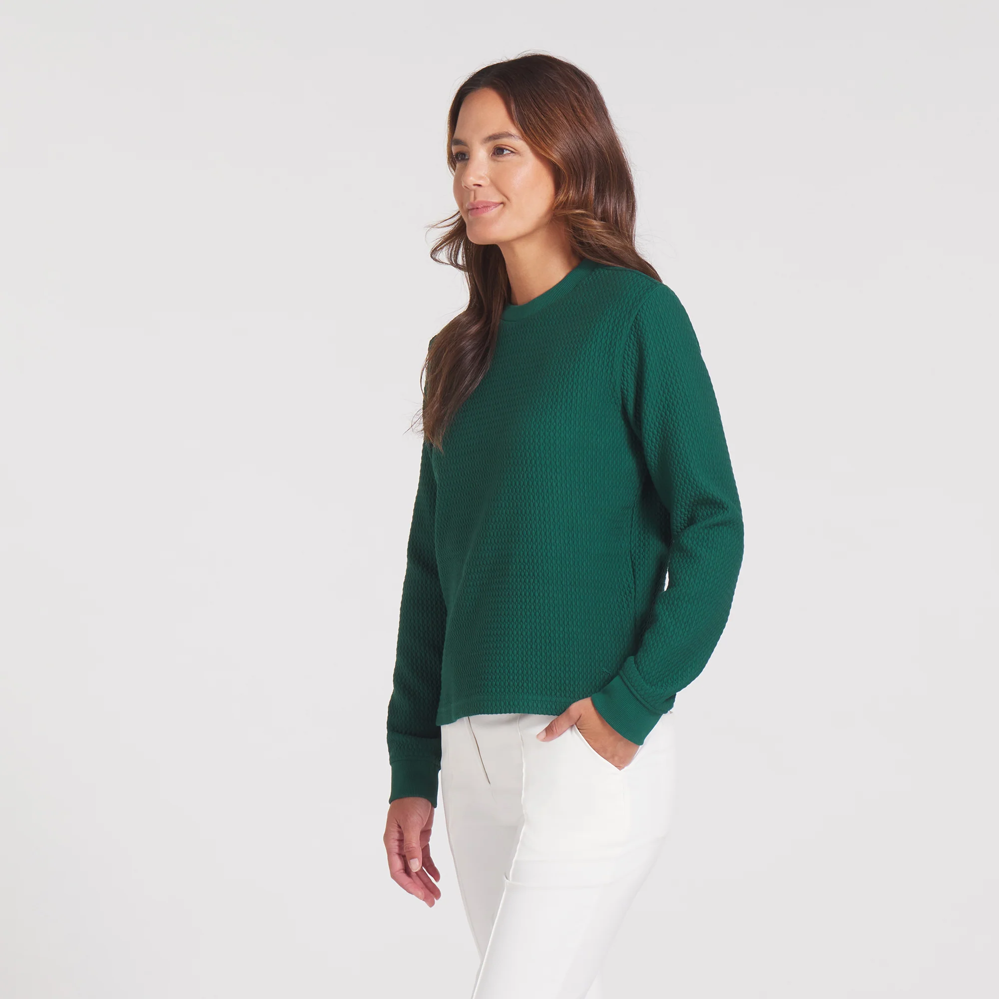Women's Boulder Crew Golf Sweater - Image 24