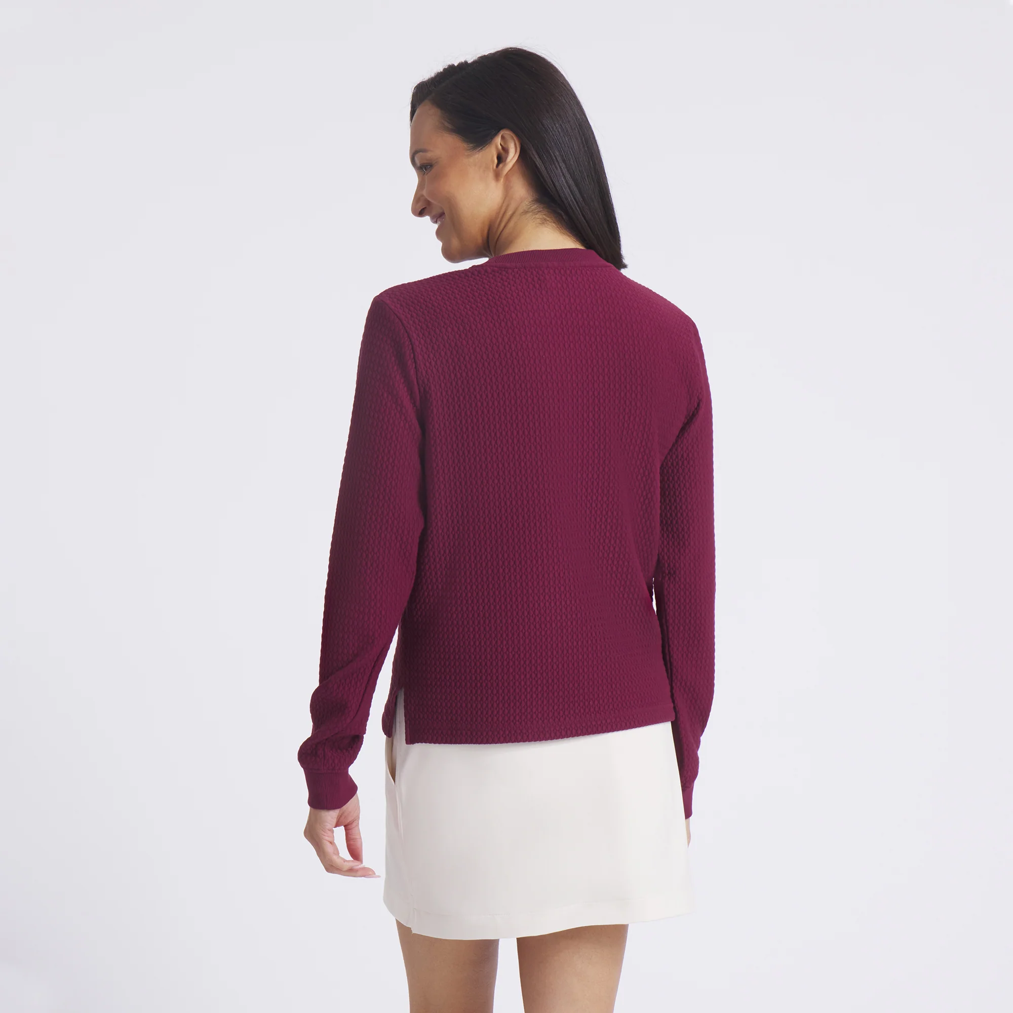 Women's Boulder Crew Golf Sweater - Image 3
