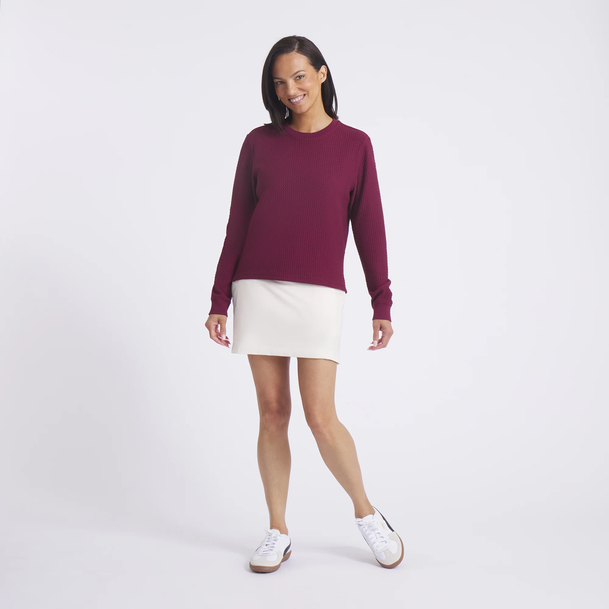 Women's Boulder Crew Golf Sweater - Image 5
