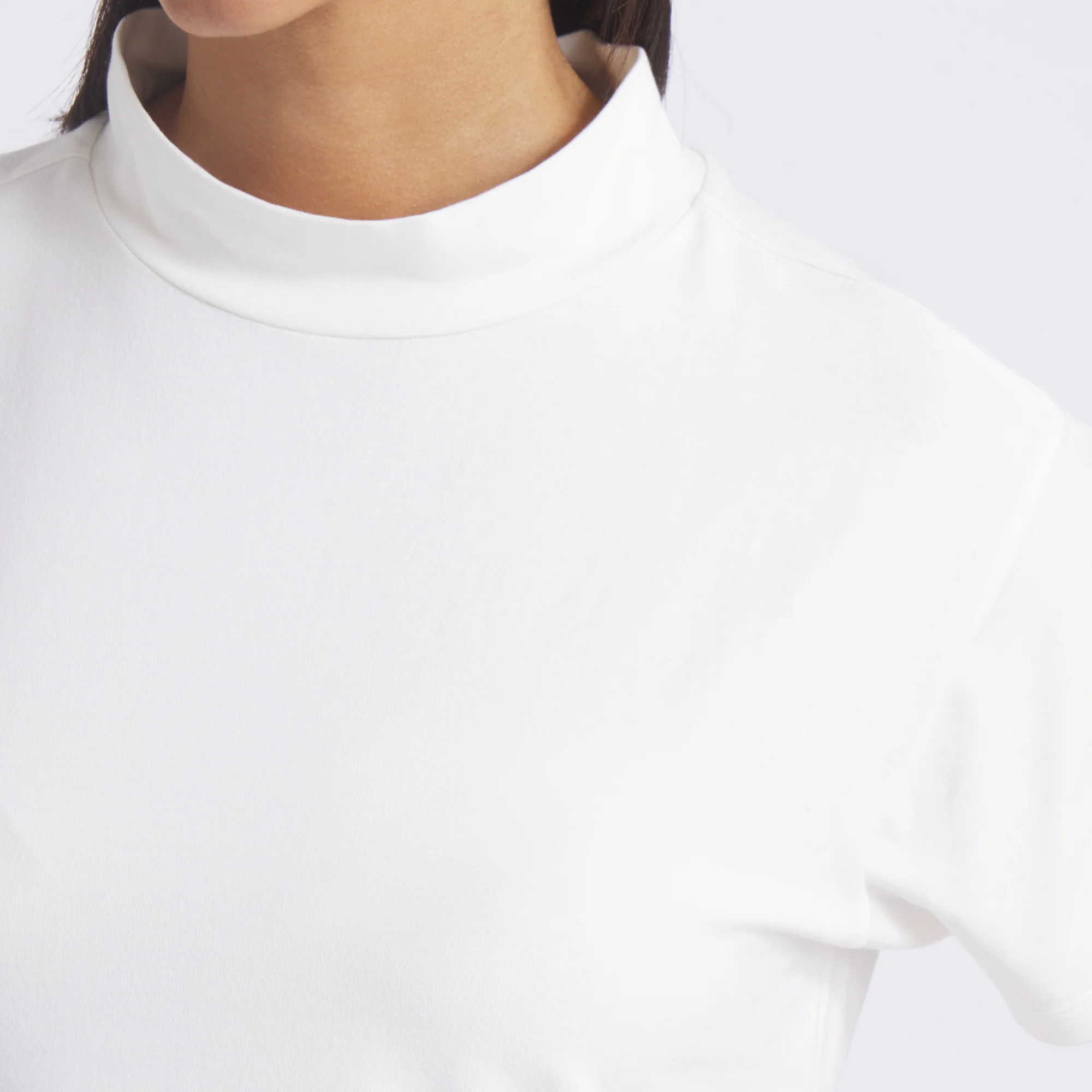 Women's Charlotte Modalon Mock Neck Golf Polo - Image 9