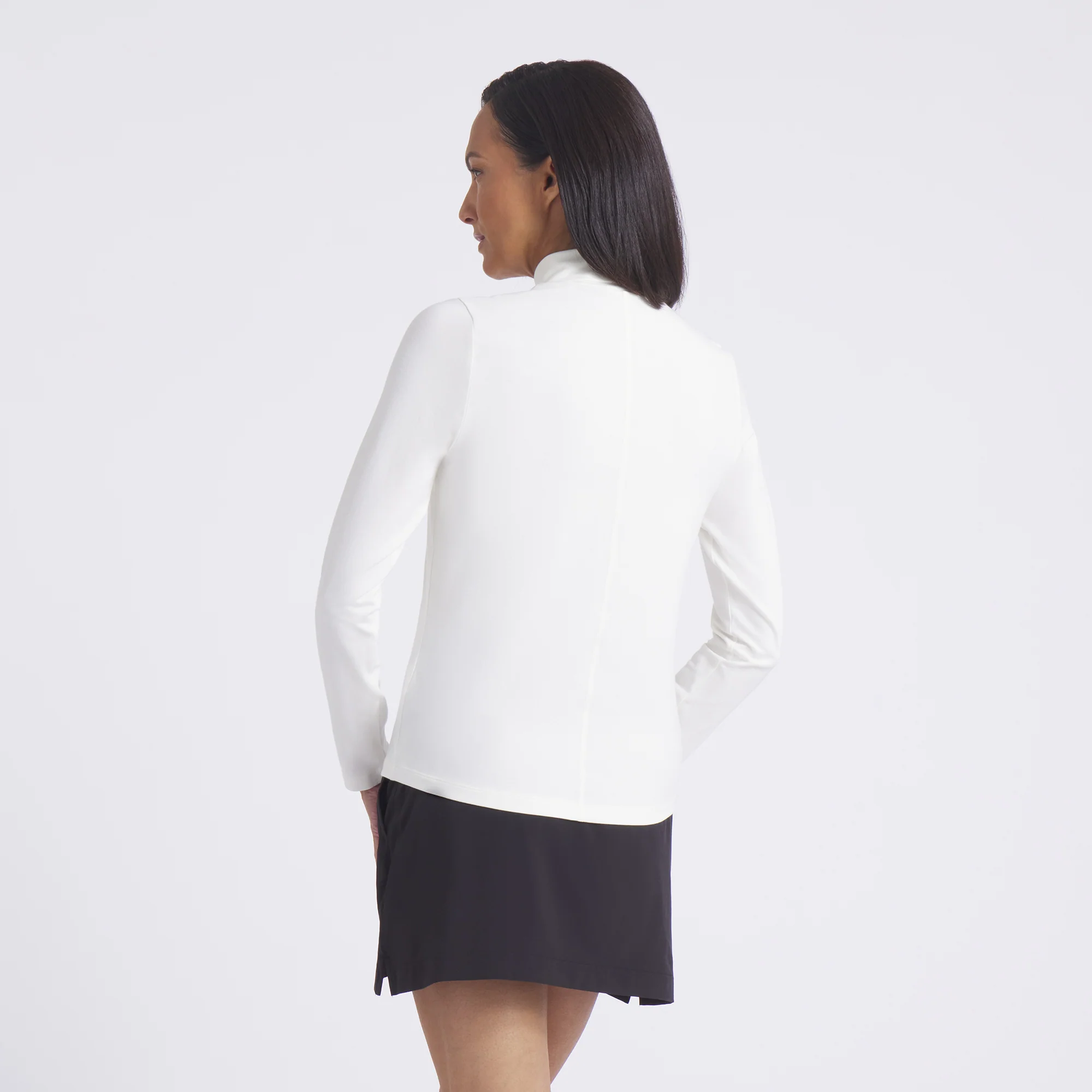 Women's Charlotte Modalon Long Sleeve Golf Shirt - Image 14