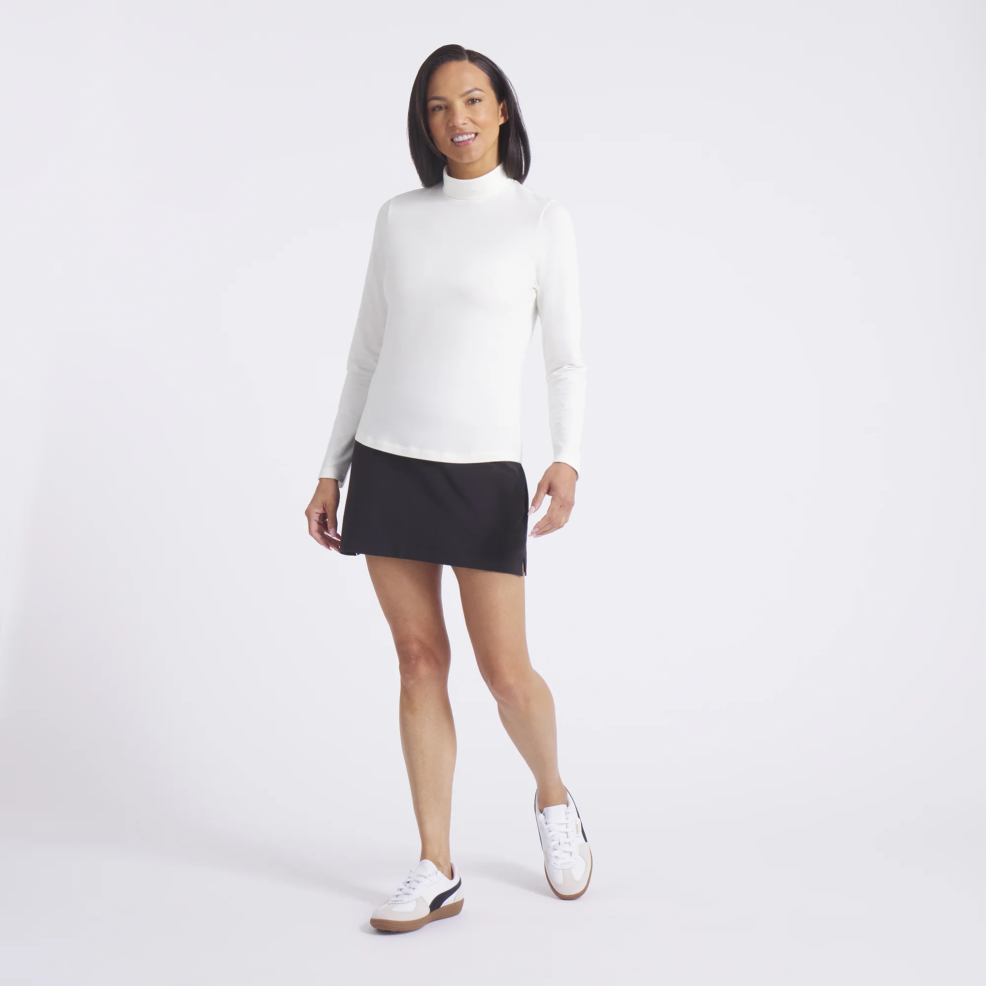 Women's Charlotte Modalon Long Sleeve Golf Shirt - Image 15
