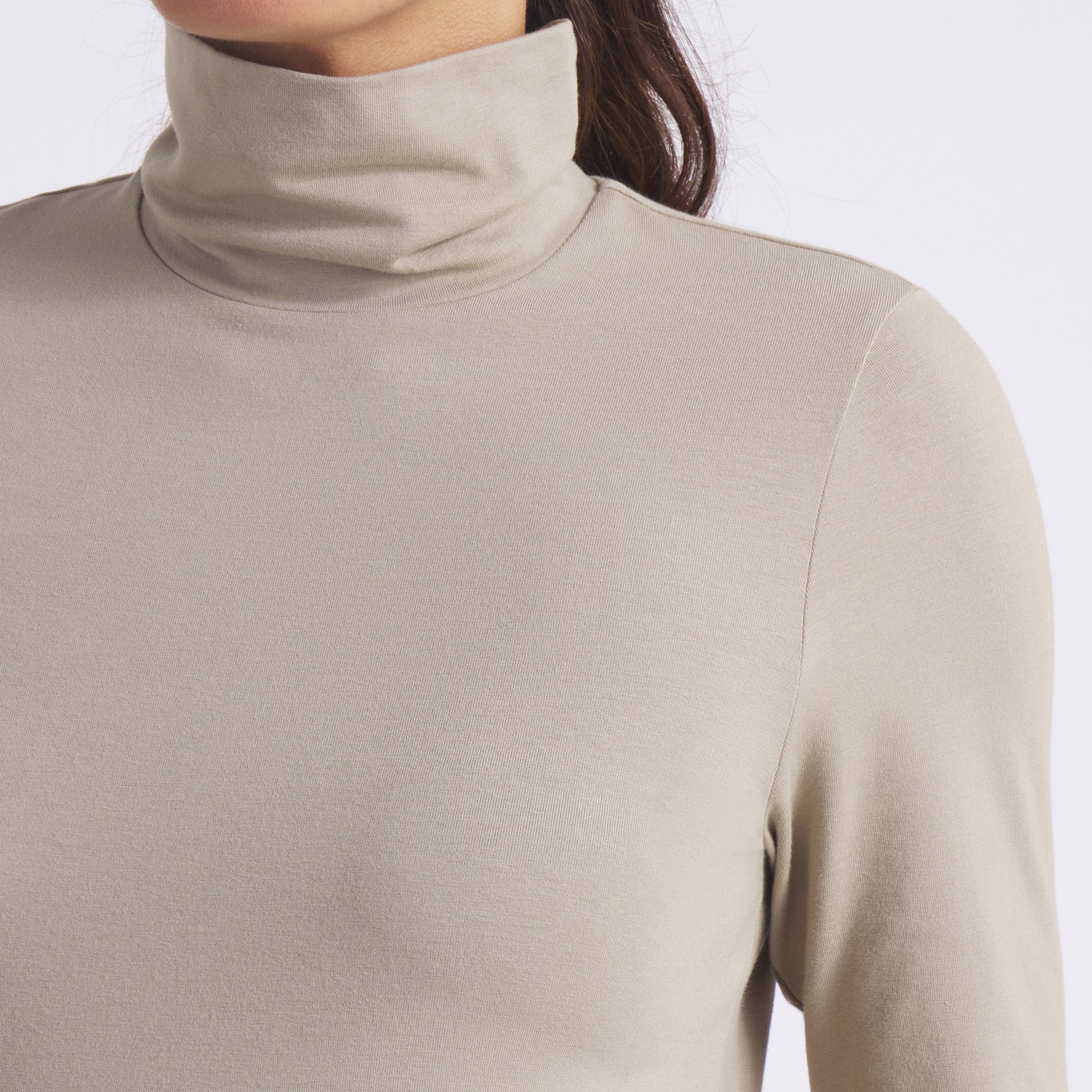 Women's Charlotte Modalon Long Sleeve Golf Shirt - Image 3
