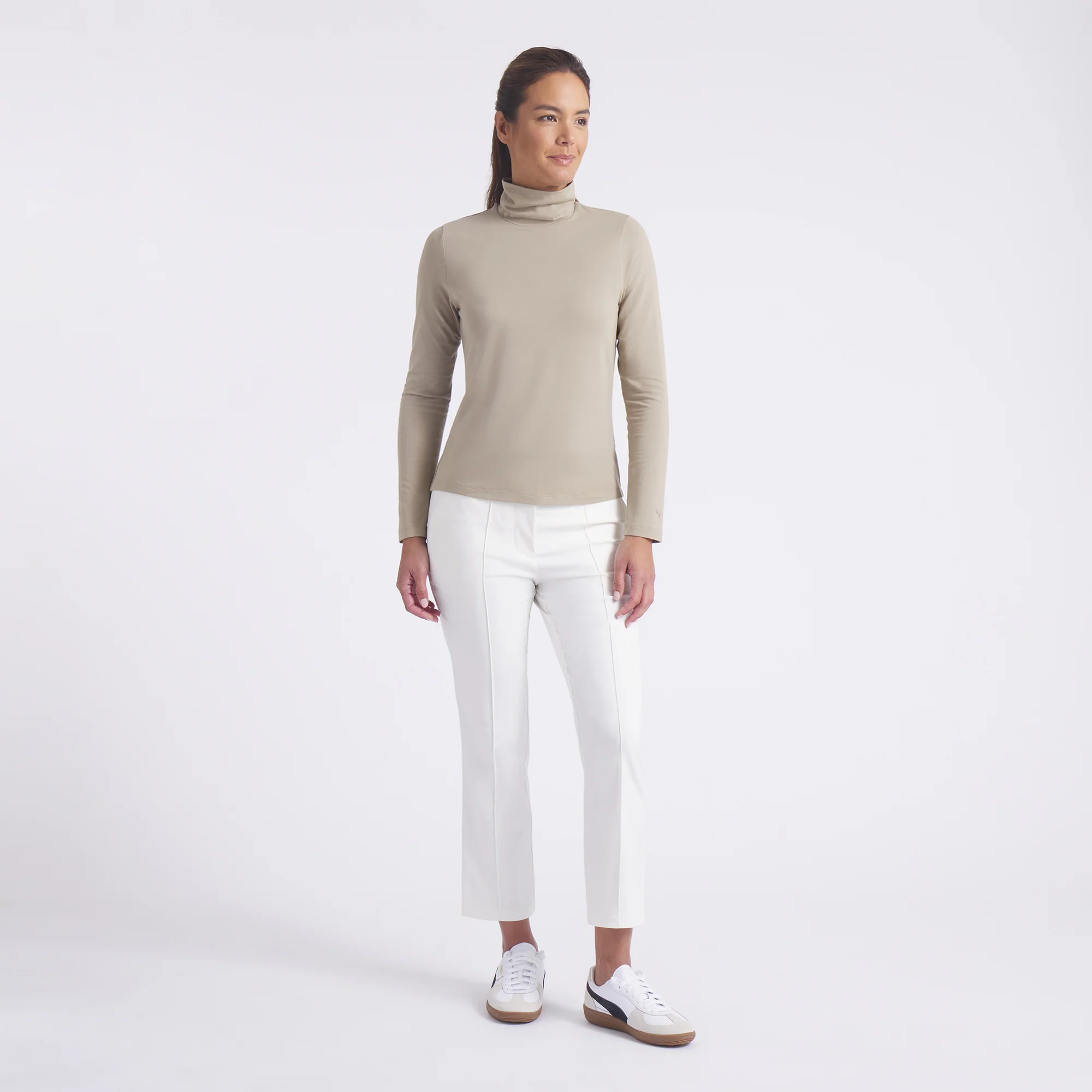 Women's Charlotte Modalon Long Sleeve Golf Shirt - Image 4