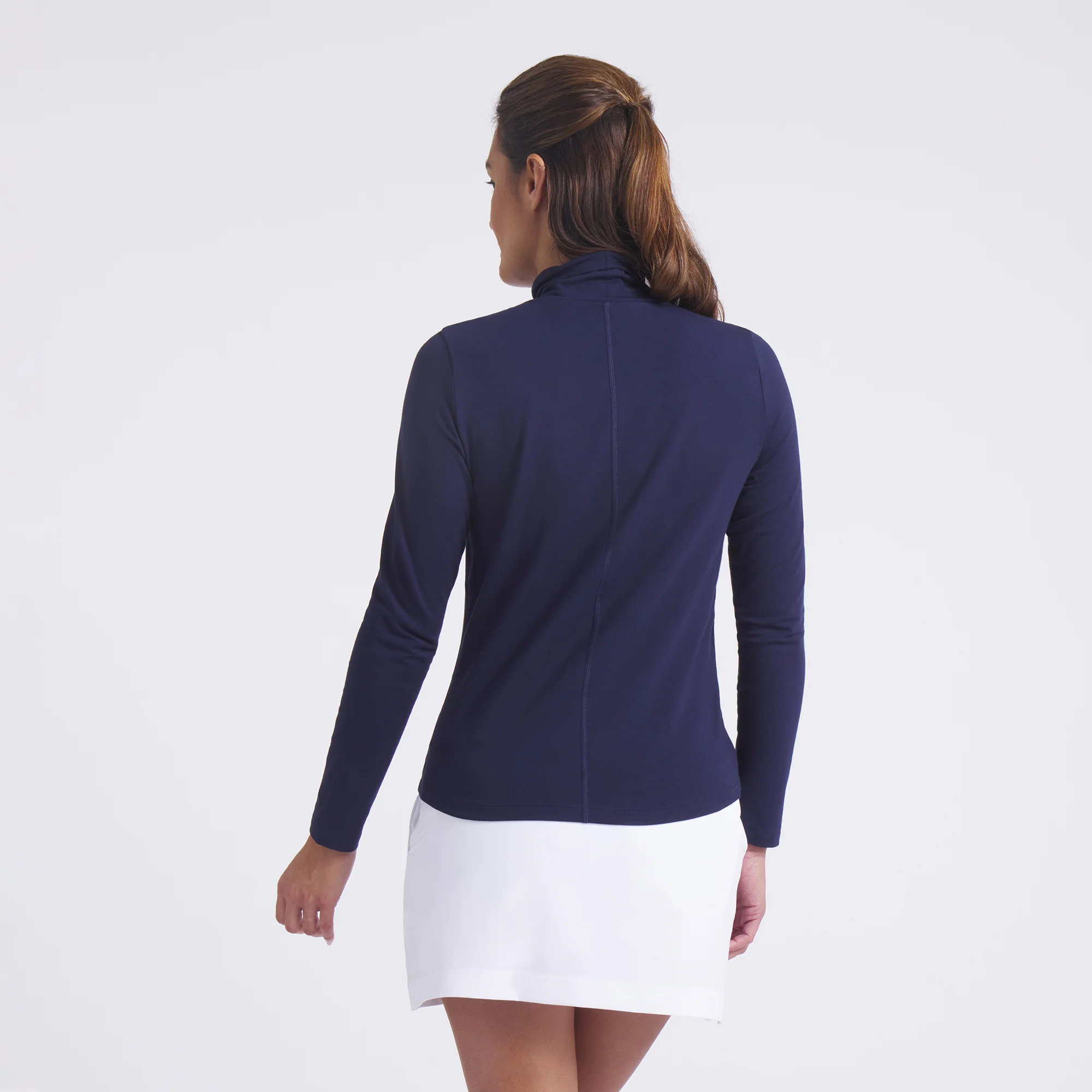 Women's Charlotte Modalon Long Sleeve Golf Shirt - Image 8