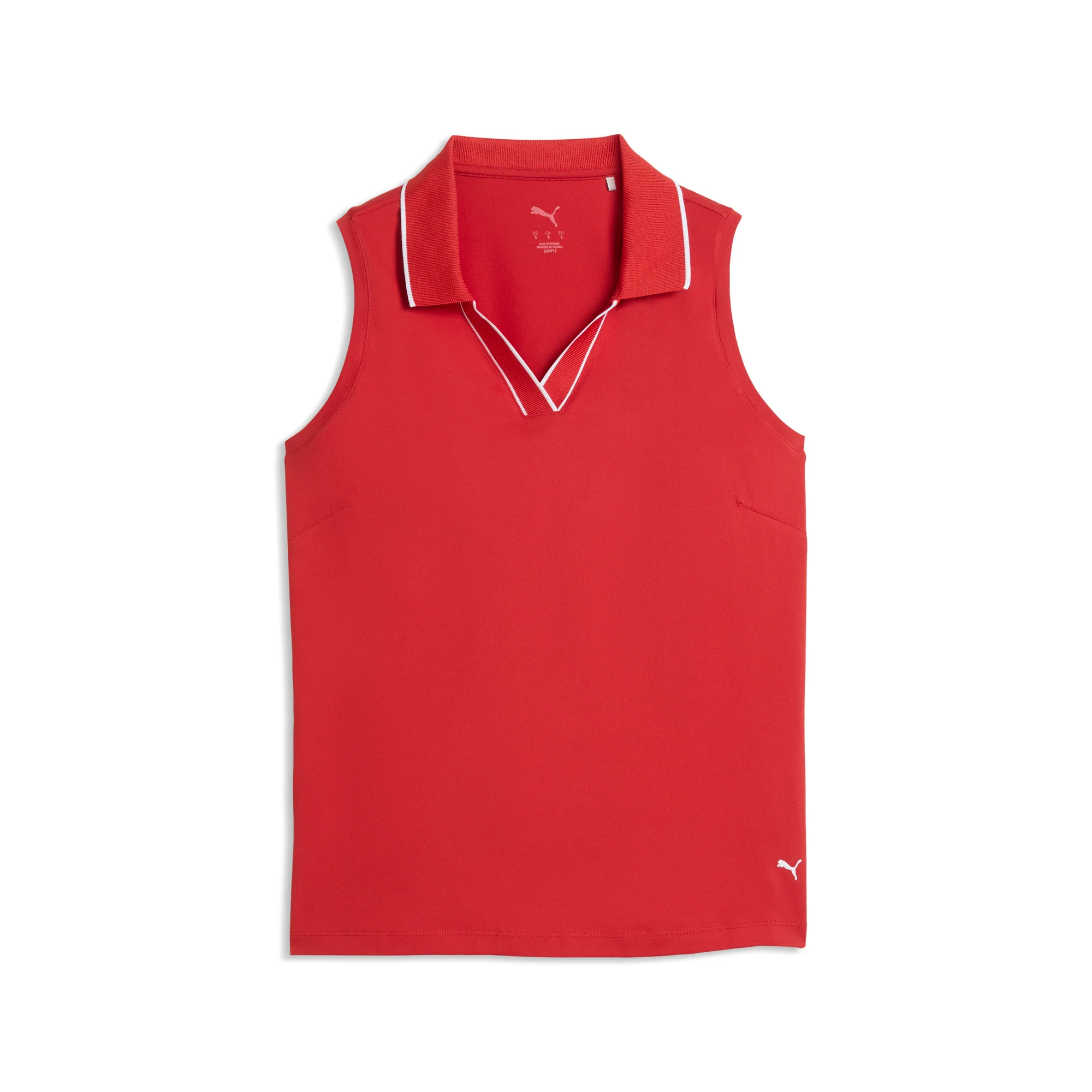 Women's CLOUDSPUN Essential Sleeveless Golf Polo - Image 21