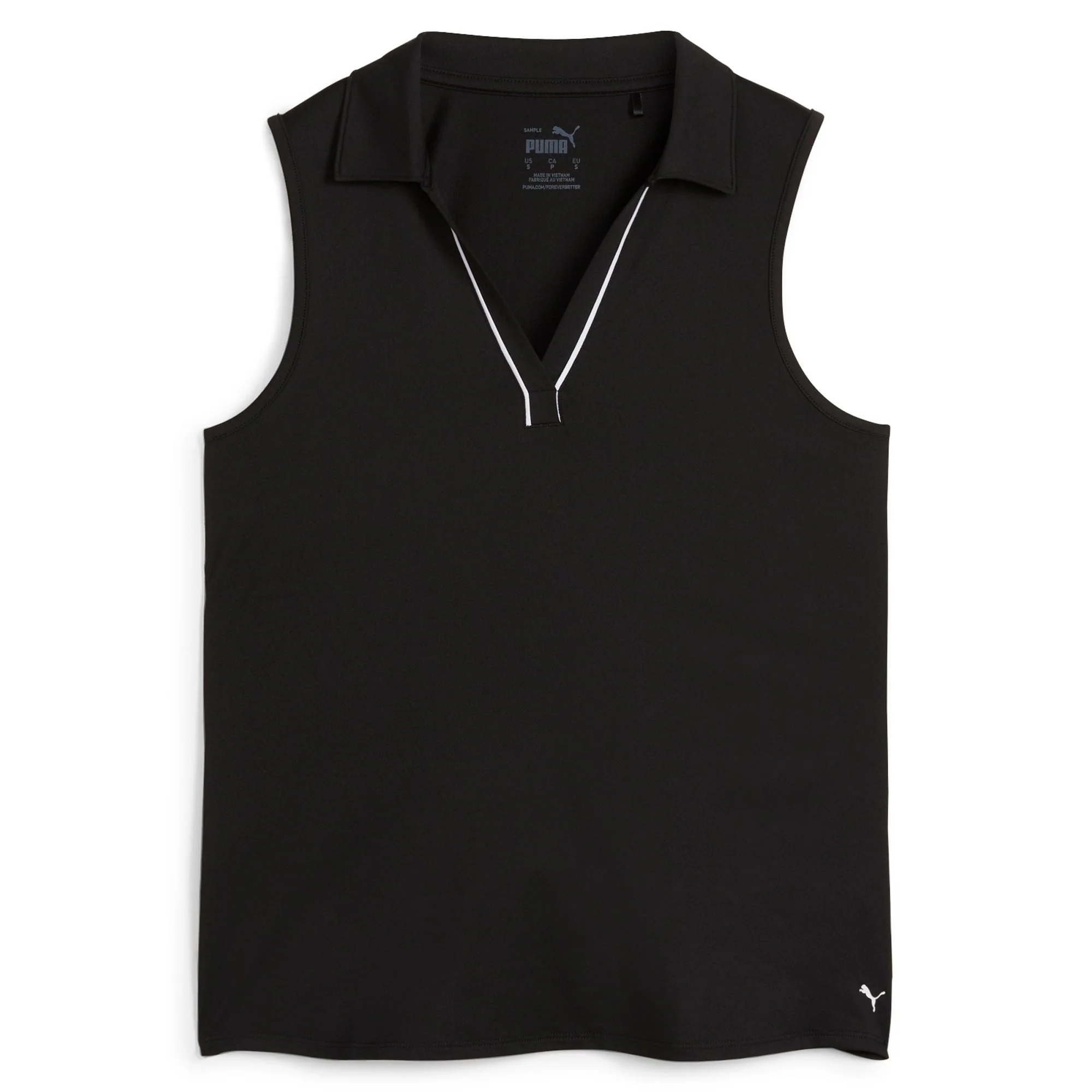 Women's CLOUDSPUN Piped Sleeveless Golf Polo - Image 27