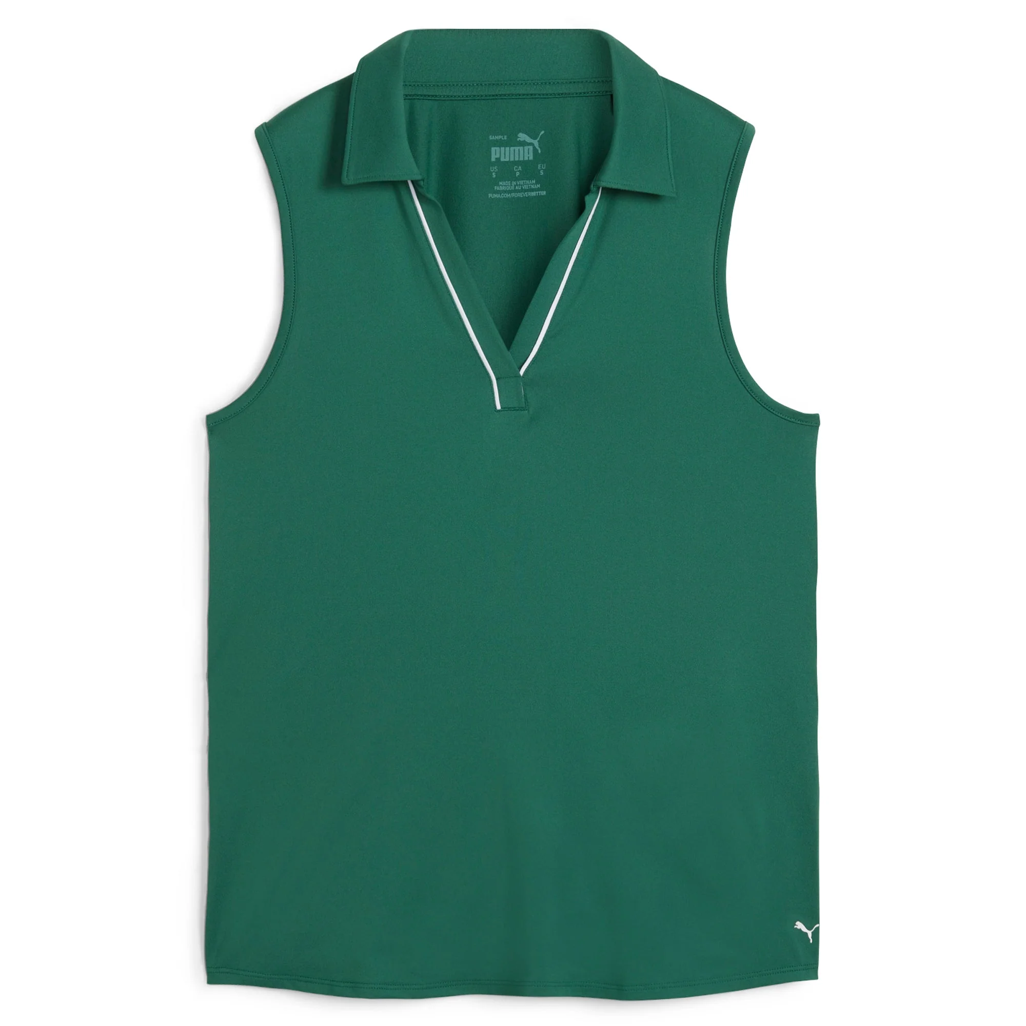 Women's CLOUDSPUN Piped Sleeveless Golf Polo - Image 35