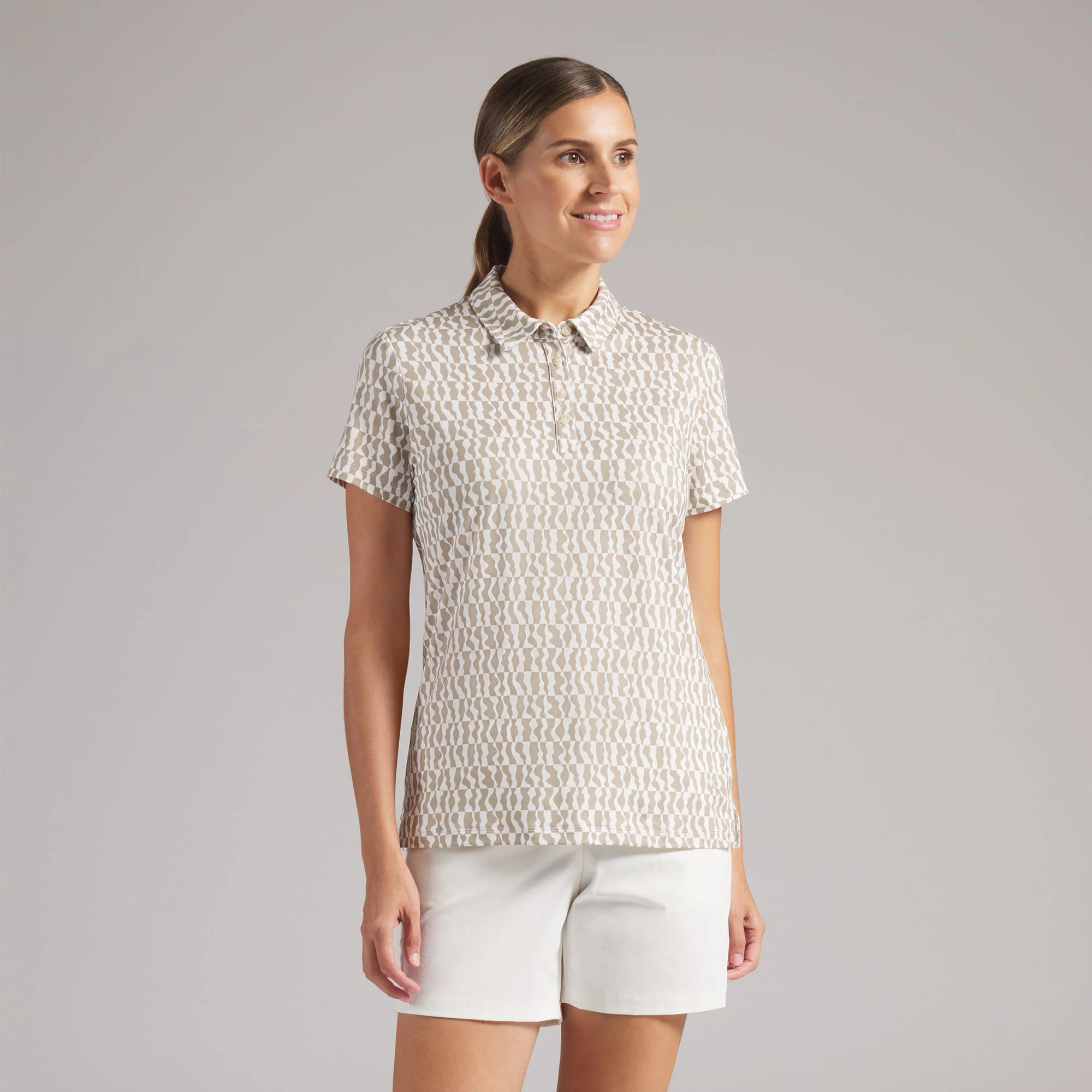 Women's CLOUDSPUN Wavey Golf Polo - Image 7