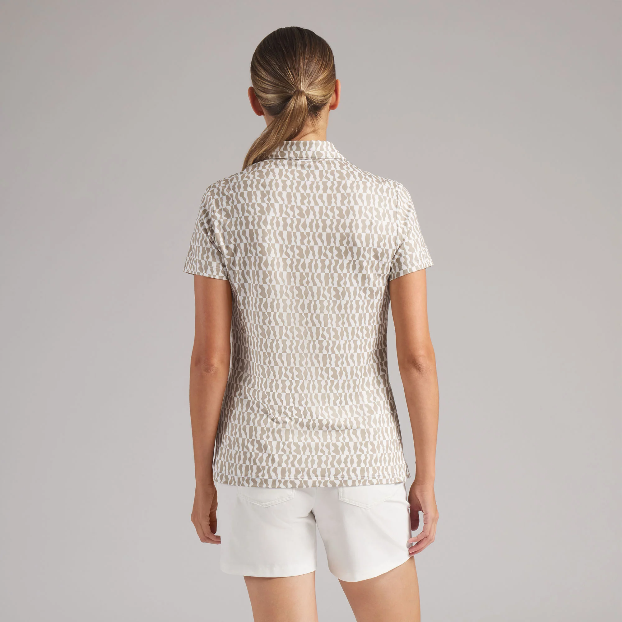Women's CLOUDSPUN Wavey Golf Polo - Image 8