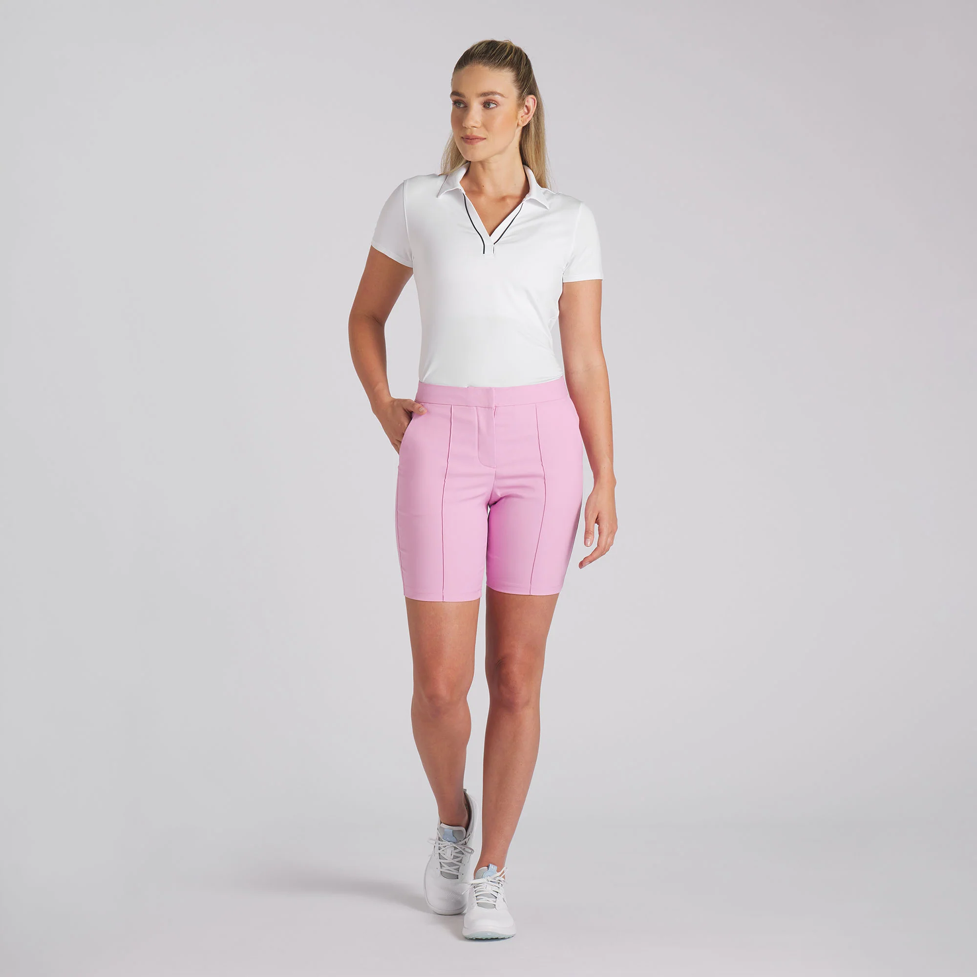 Women's Costa 8.5" Golf Shorts - Image 7