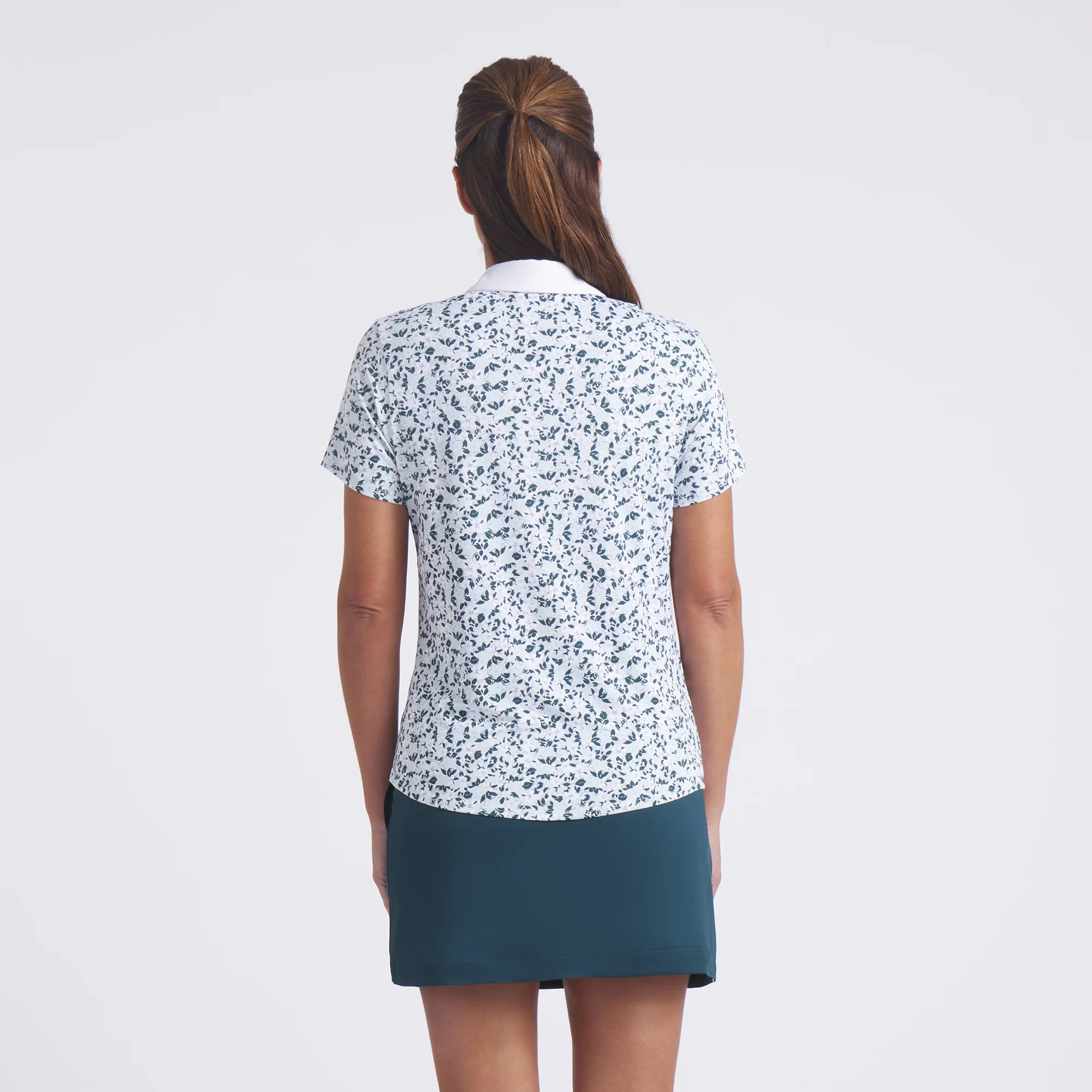 Women's Floral Burst Golf Polo - Image 2