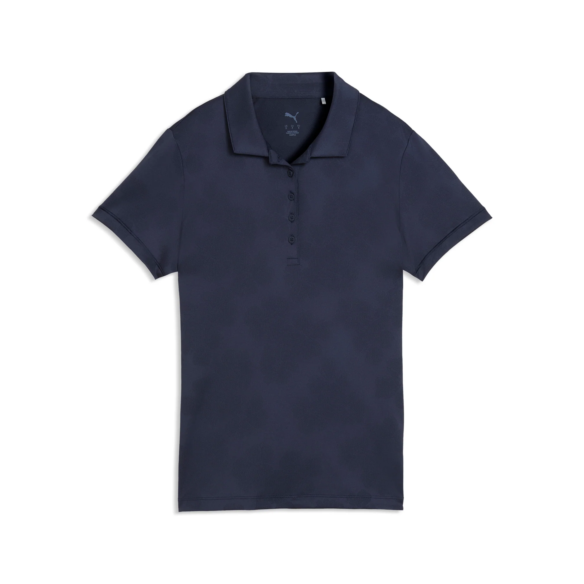 Women's Floral Lace Jacquard Golf Polo - Image 5