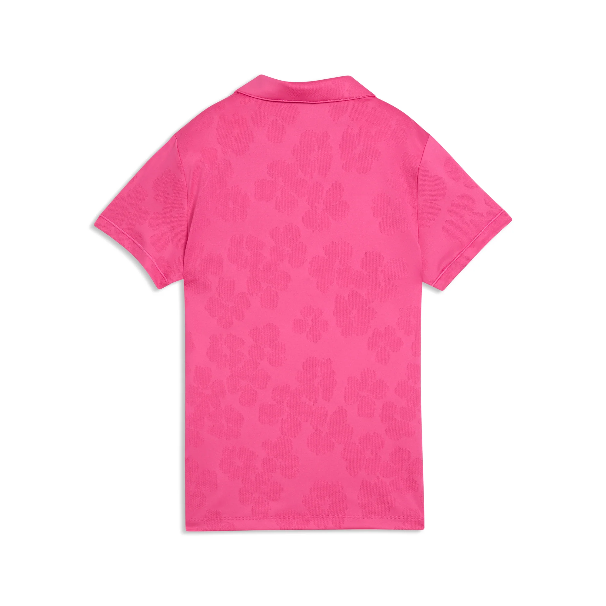 Women's Floral Lace Jacquard Golf Polo - Image 8