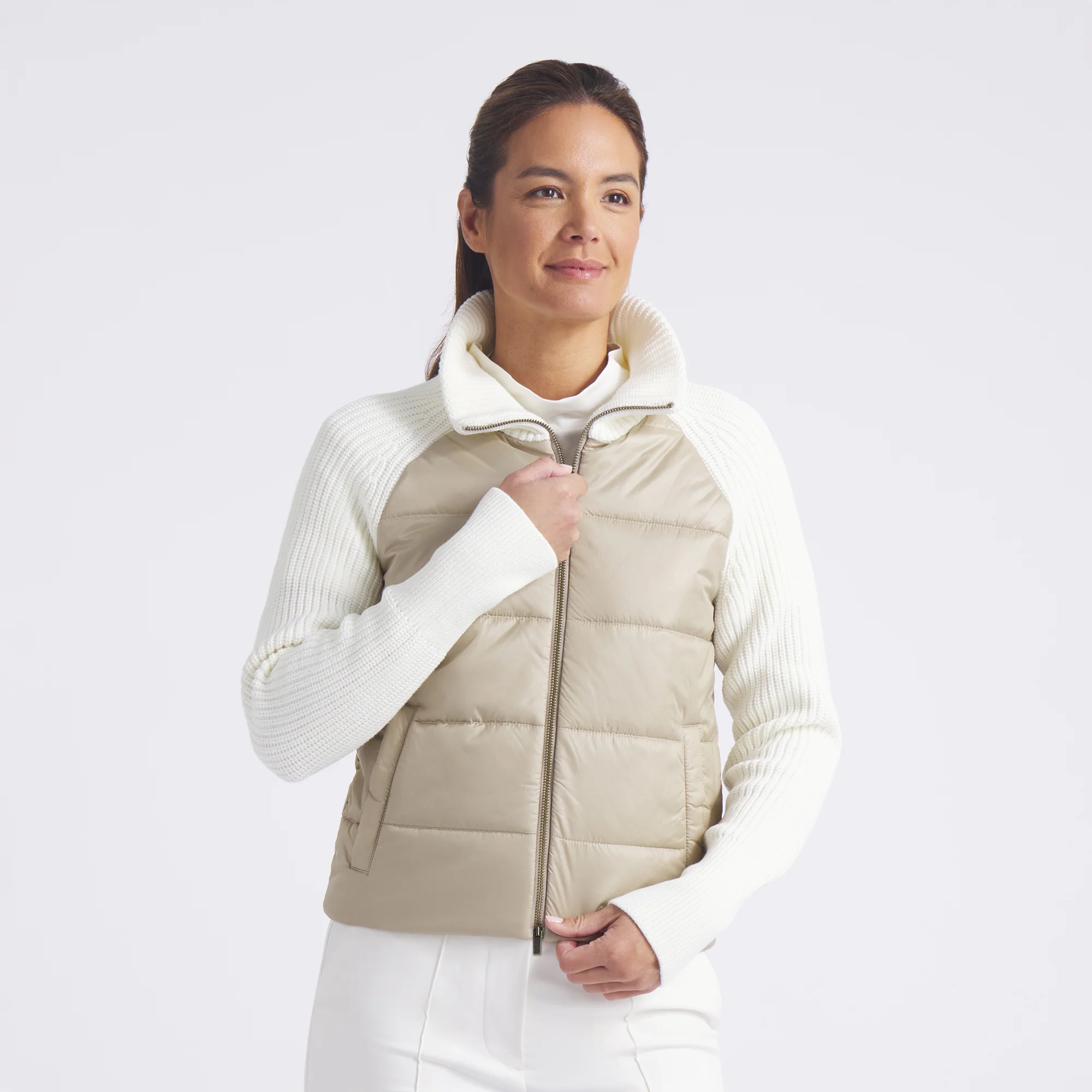 Women's Hybrid Sweater Golf Jacket
