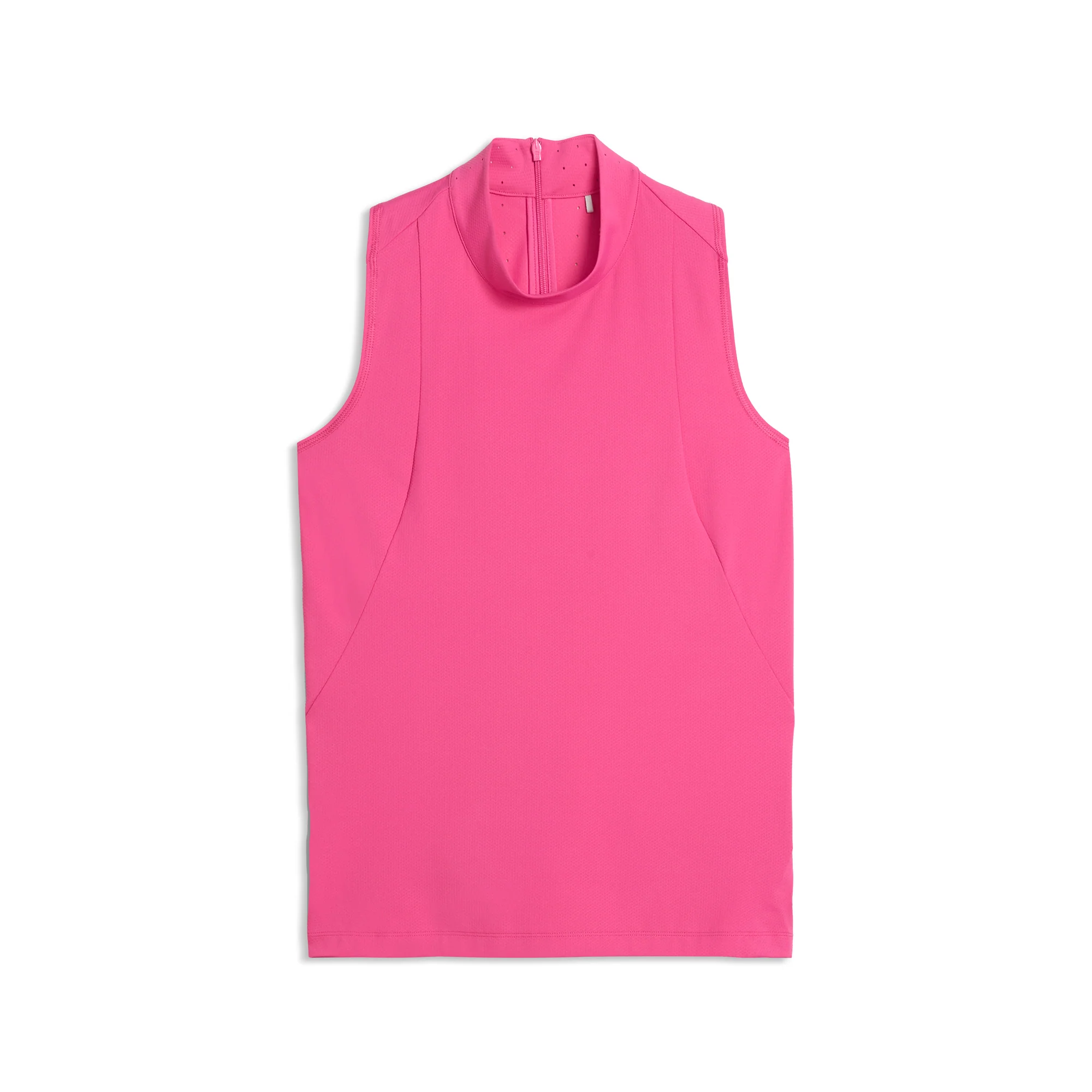 Women's Nylon Sport Sleeveless Mockneck Golf Polo - Image 29