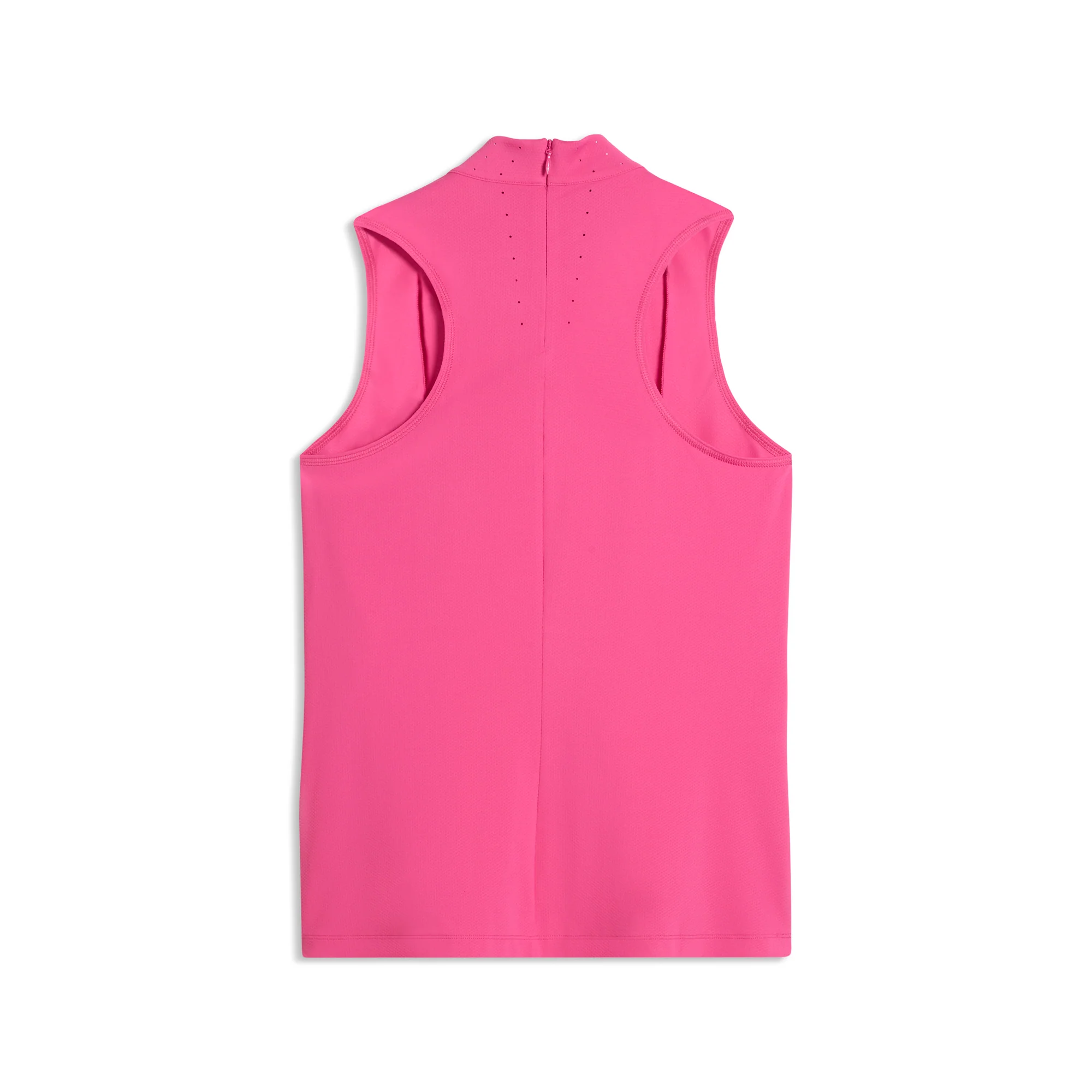 Women's Nylon Sport Sleeveless Mockneck Golf Polo - Image 30