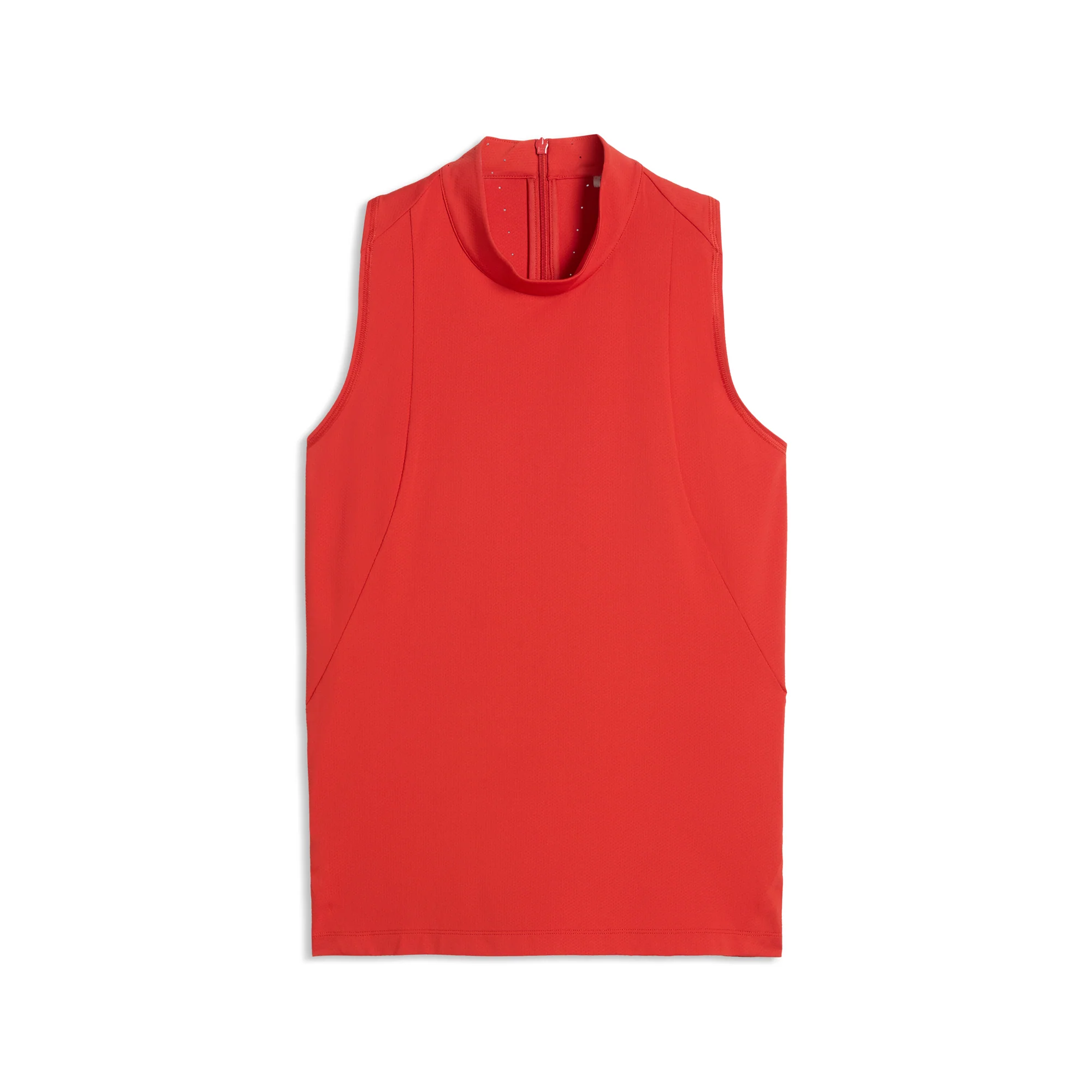 Women's Nylon Sport Sleeveless Mockneck Golf Polo - Image 35