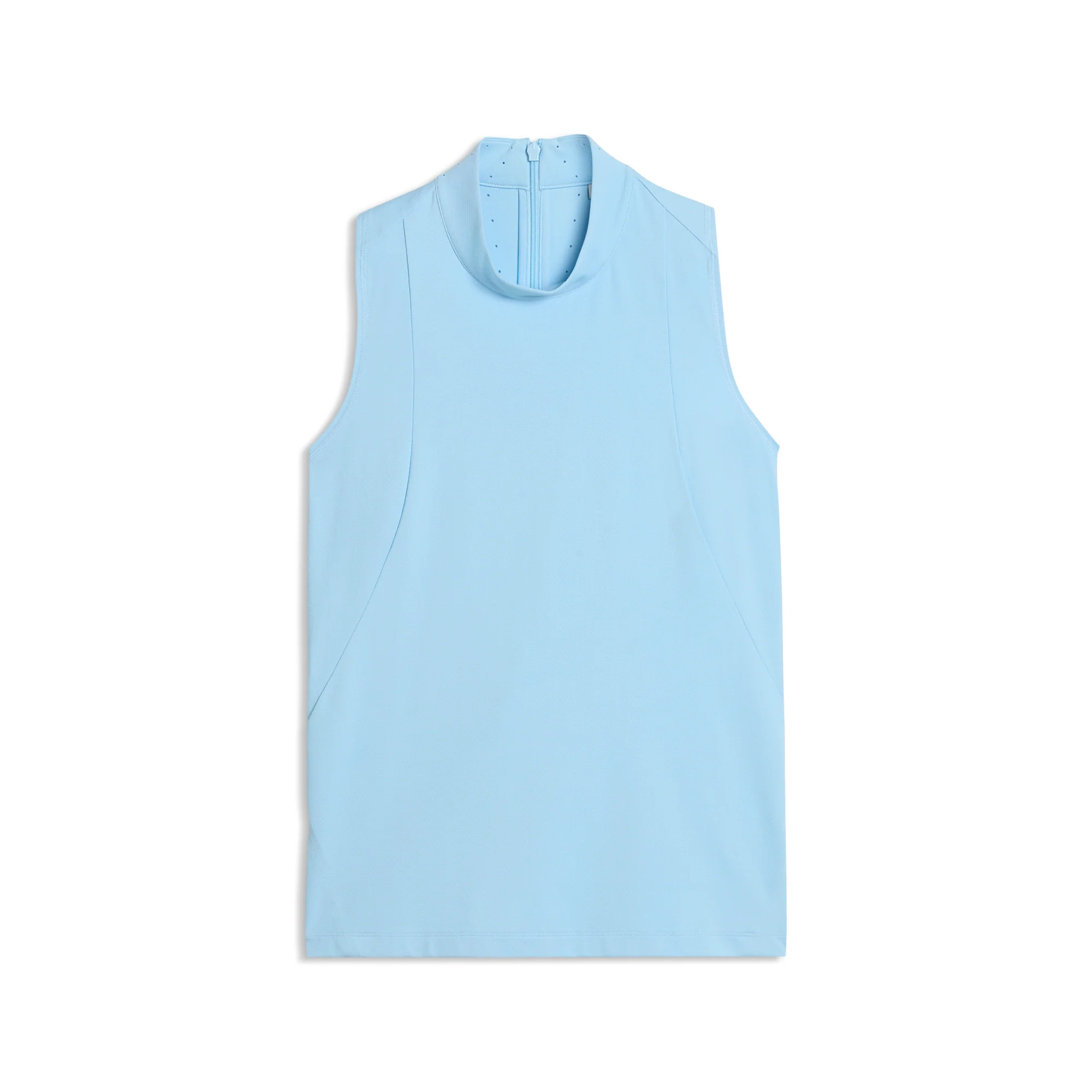 Women's Nylon Sport Sleeveless Mockneck Golf Polo - Image 41