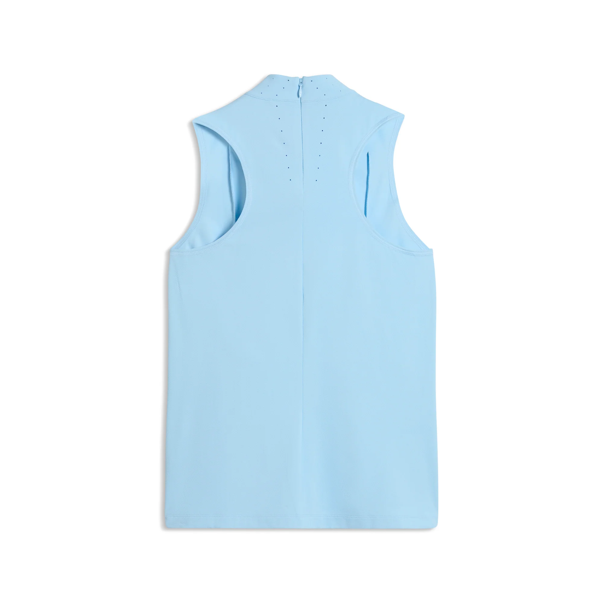Women's Nylon Sport Sleeveless Mockneck Golf Polo - Image 42