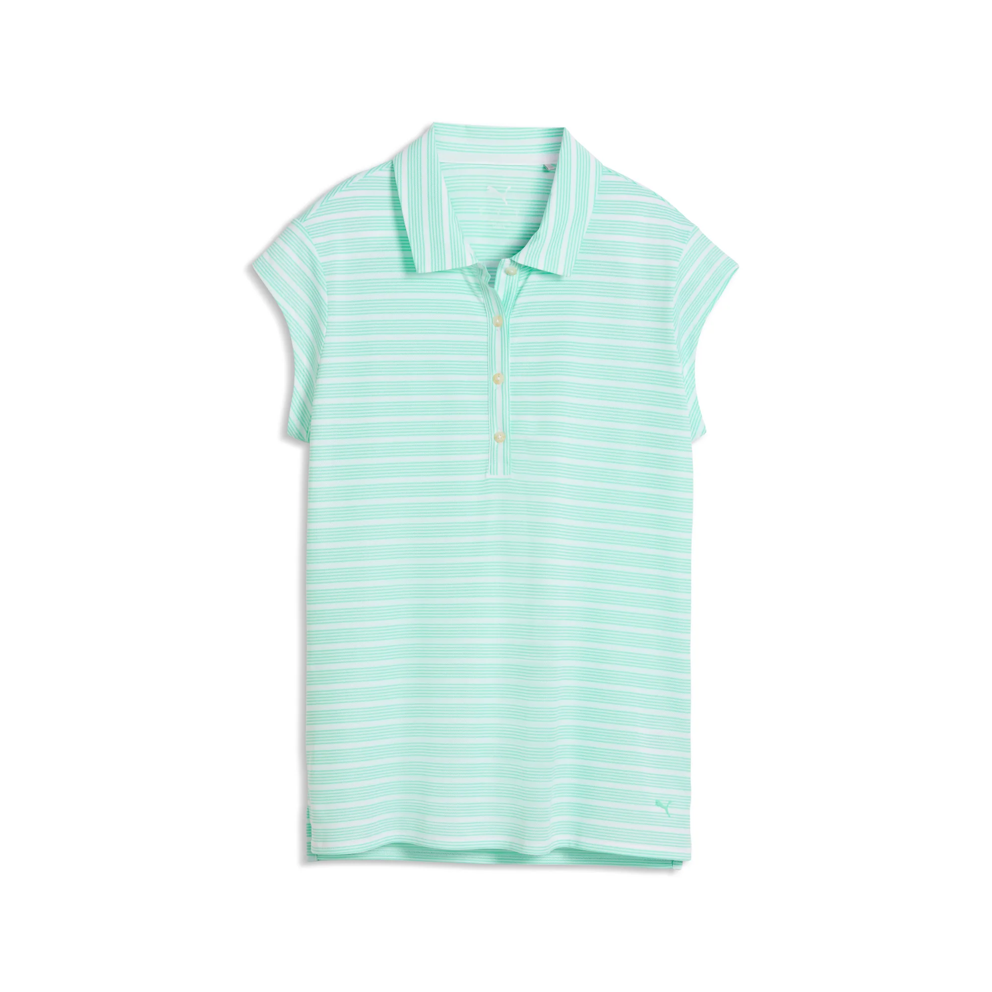 Women's Pique YD Stripe Cap Sleeve Golf Polo - Image 17