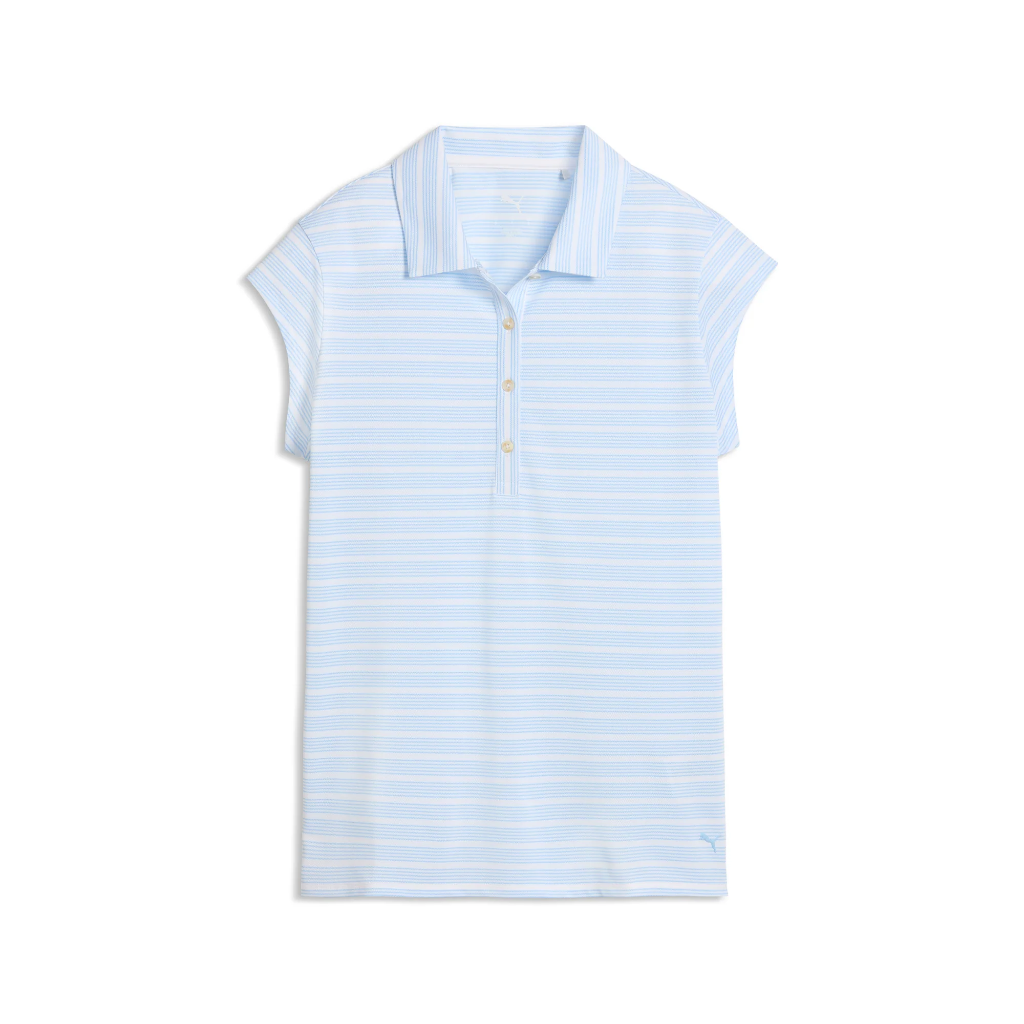 Women's Pique YD Stripe Cap Sleeve Golf Polo - Image 29