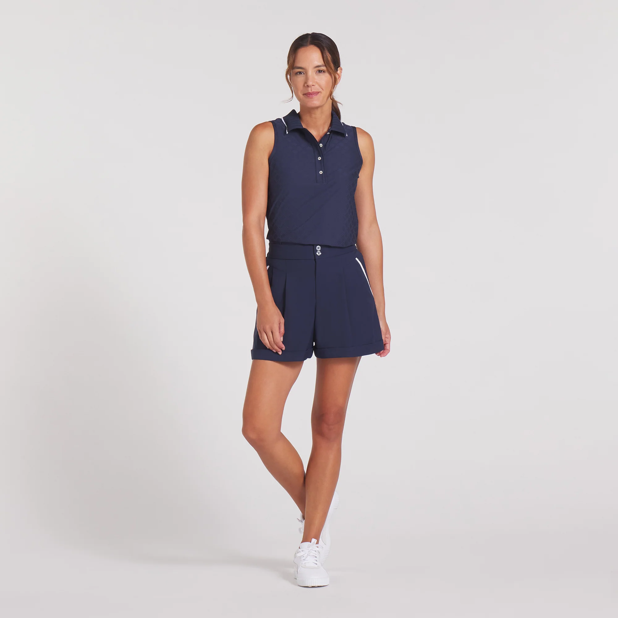 Women's AP Solid Golf Shorts - Image 6