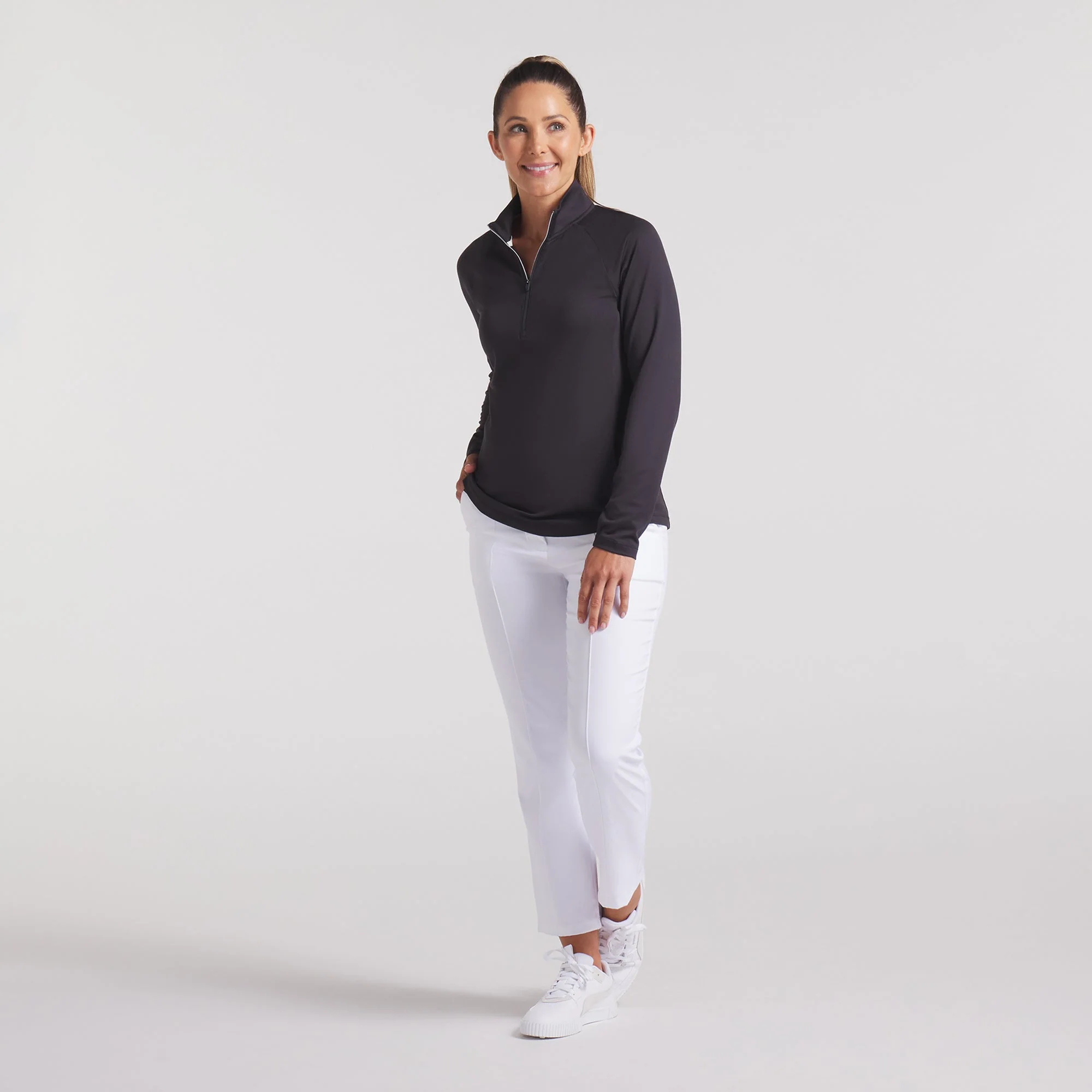Women's Pure 2.0 Golf 1/4 Zip - Image 10
