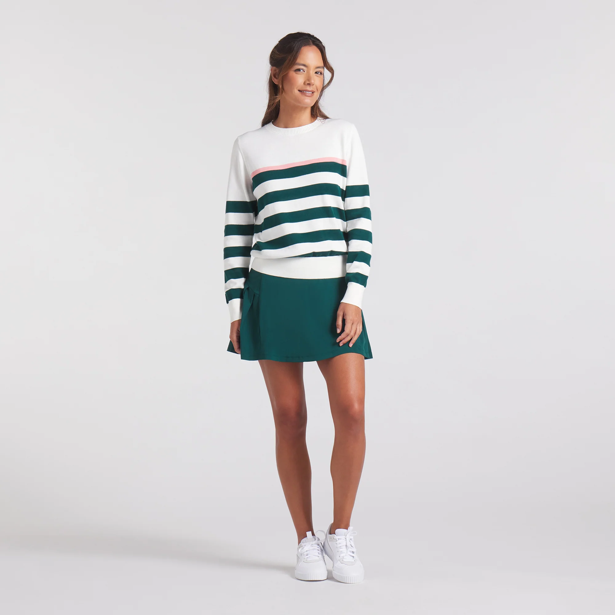 Women's Resort Stripe Golf Sweater - Image 26