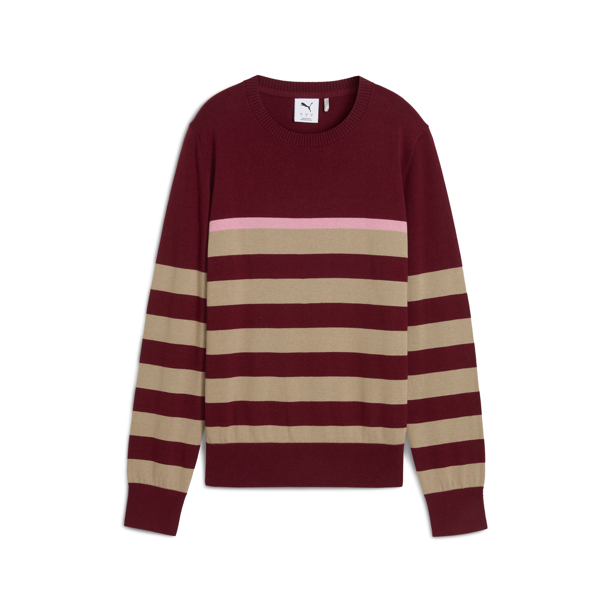 Women's Resort Stripe Golf Sweater - Image 5