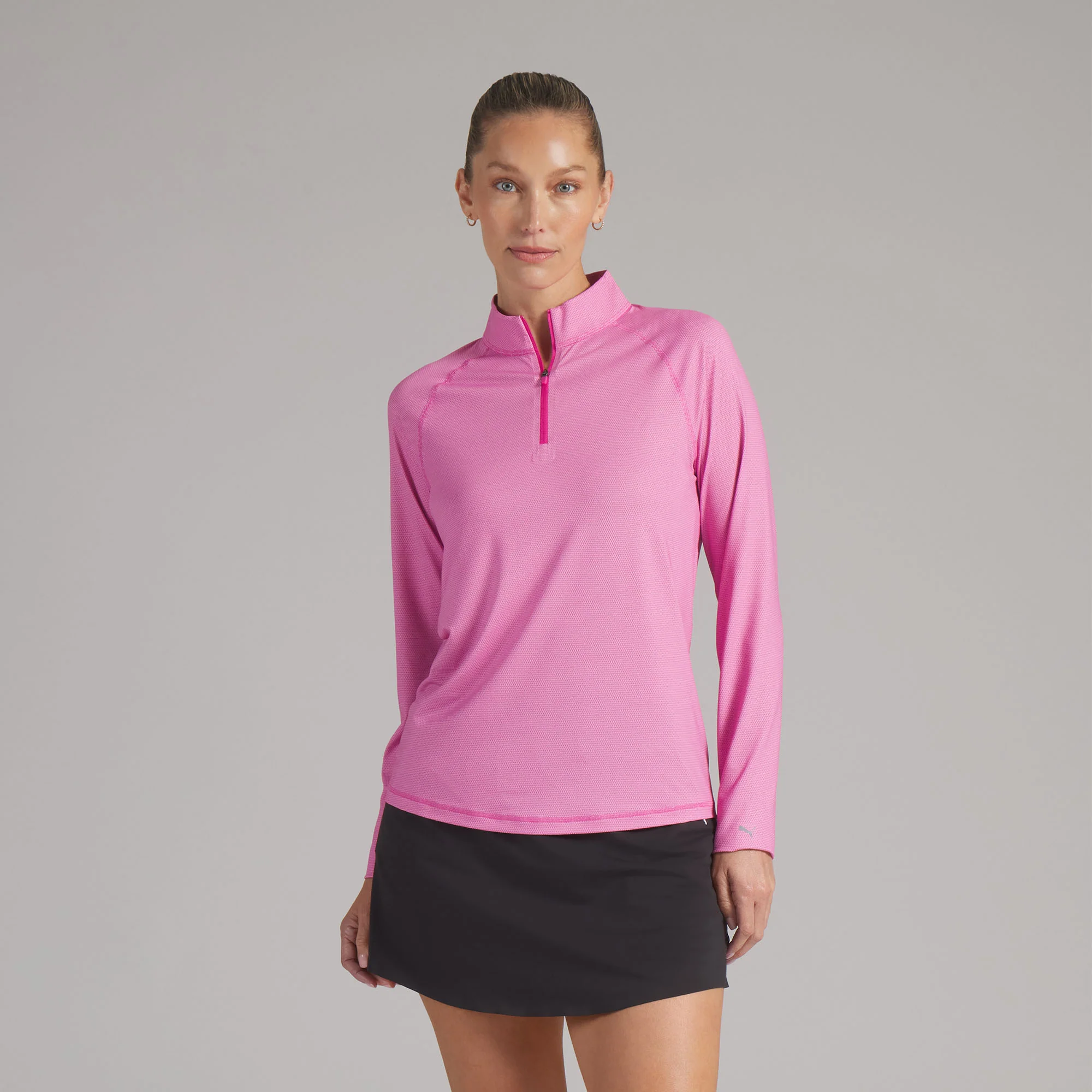 Women's UV Birdseye 1/4 Zip Golf Jacket - Image 13