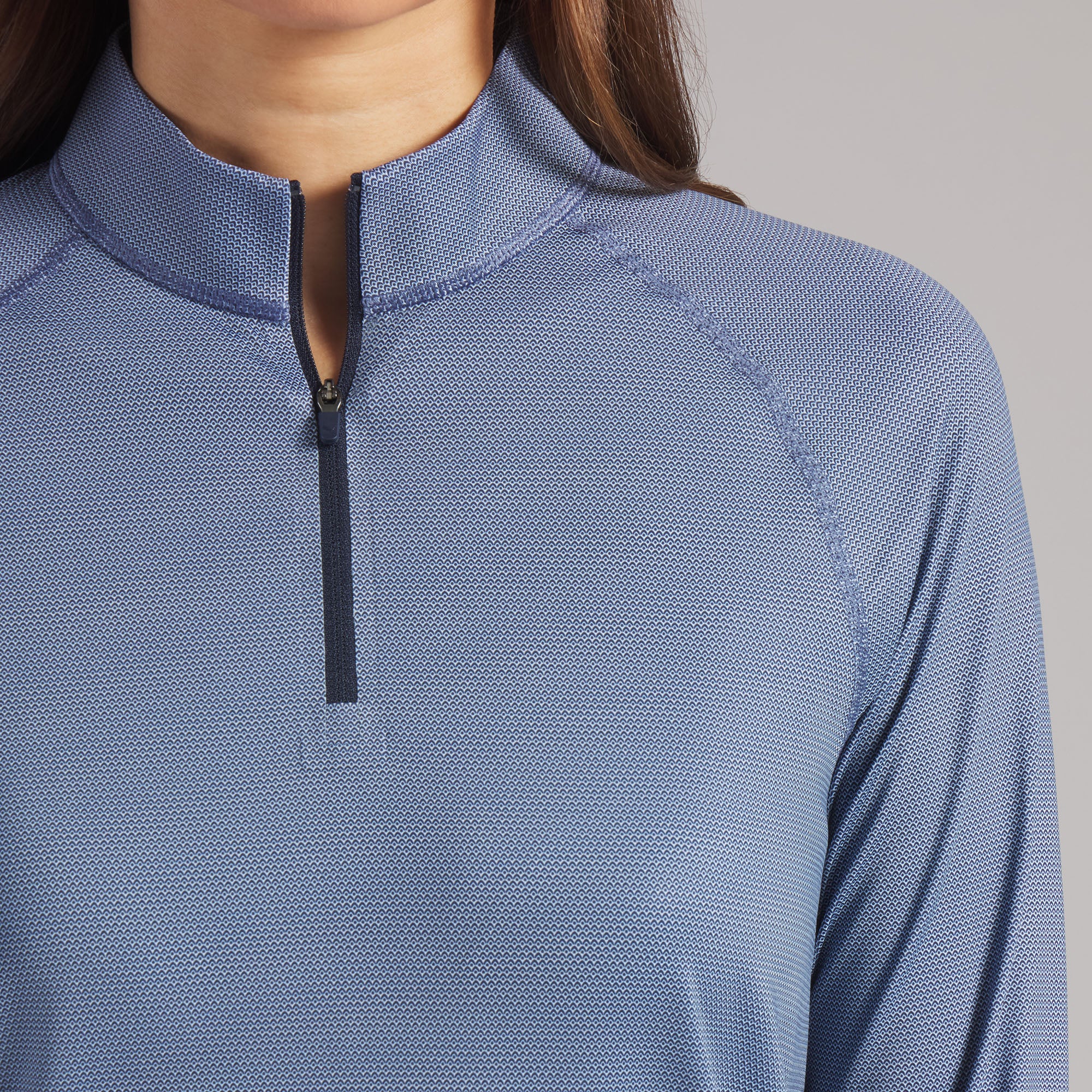 Women's UV Birdseye 1/4 Zip Golf Jacket - Image 4